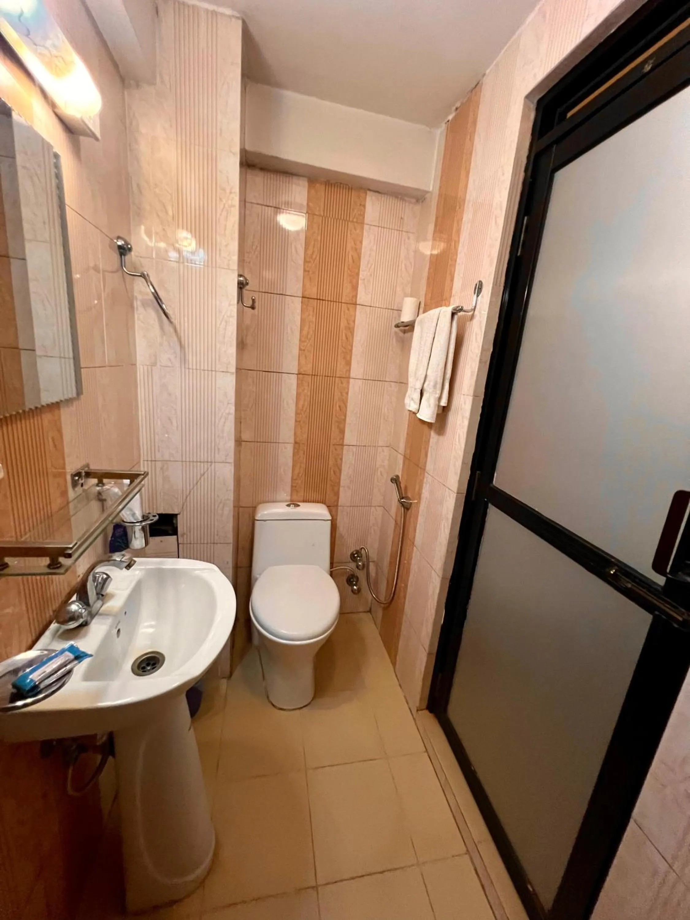 Bathroom in Taleju Grand Hotel