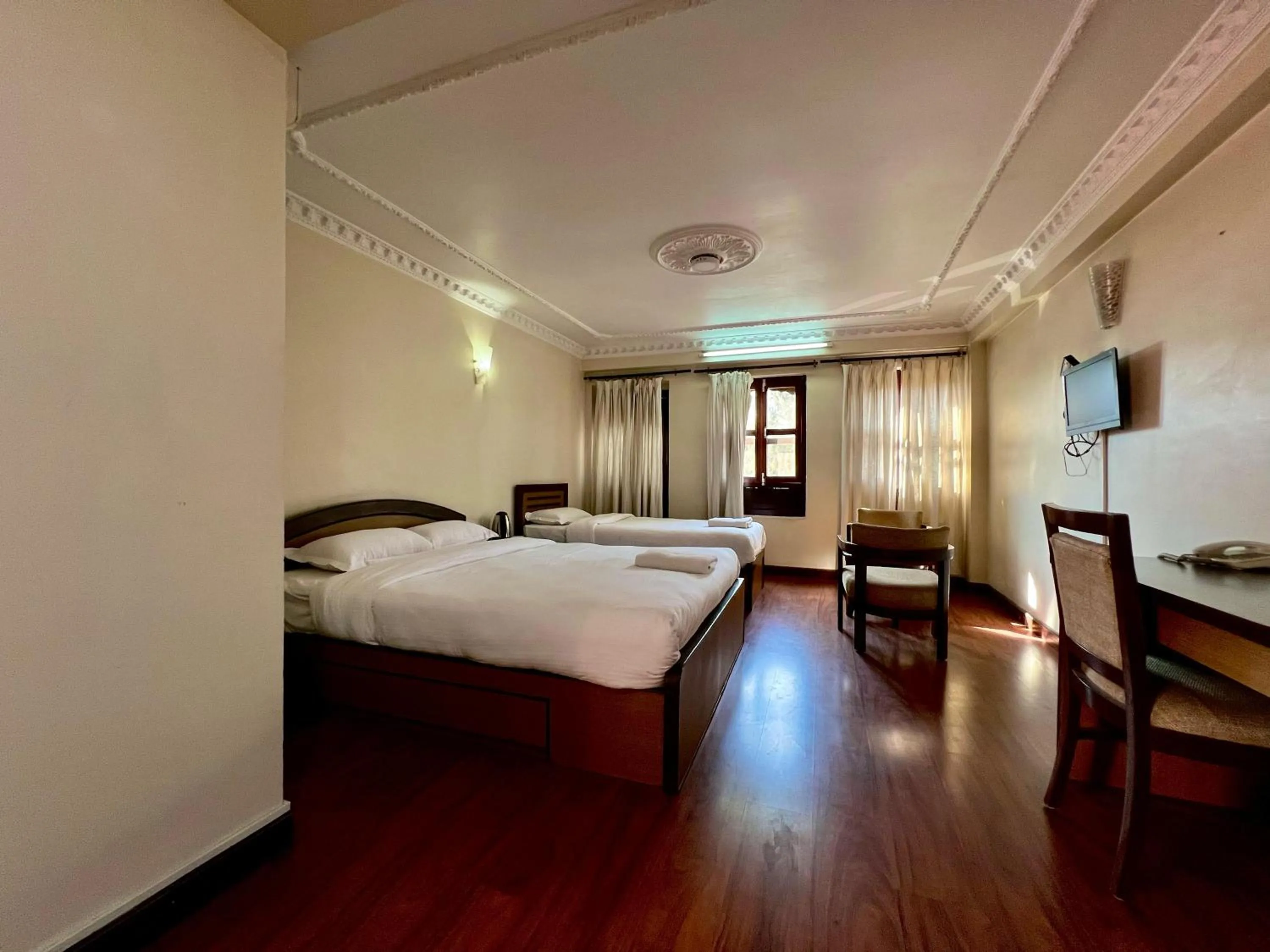 Bed in Taleju Grand Hotel