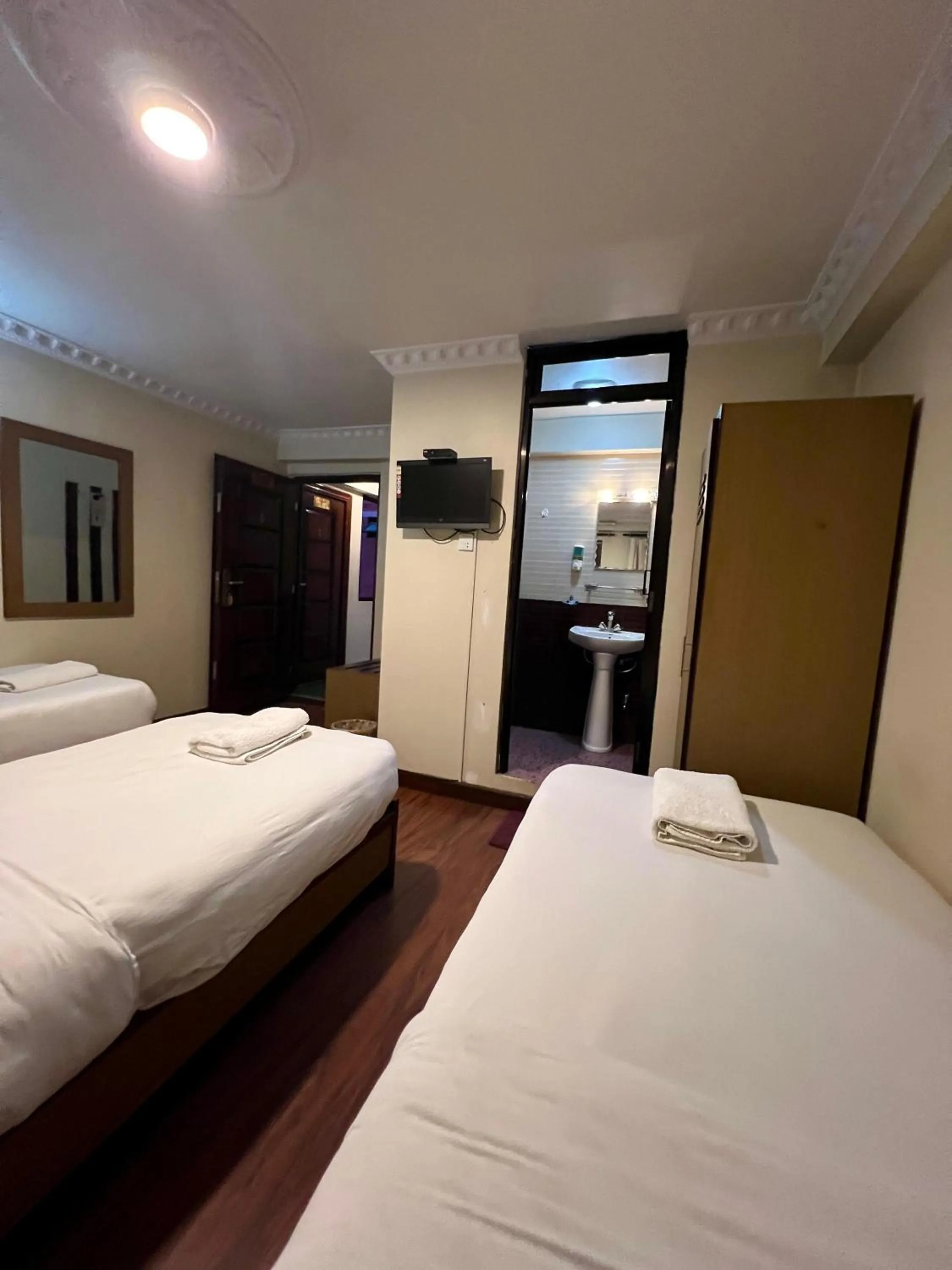 Bed in Taleju Grand Hotel