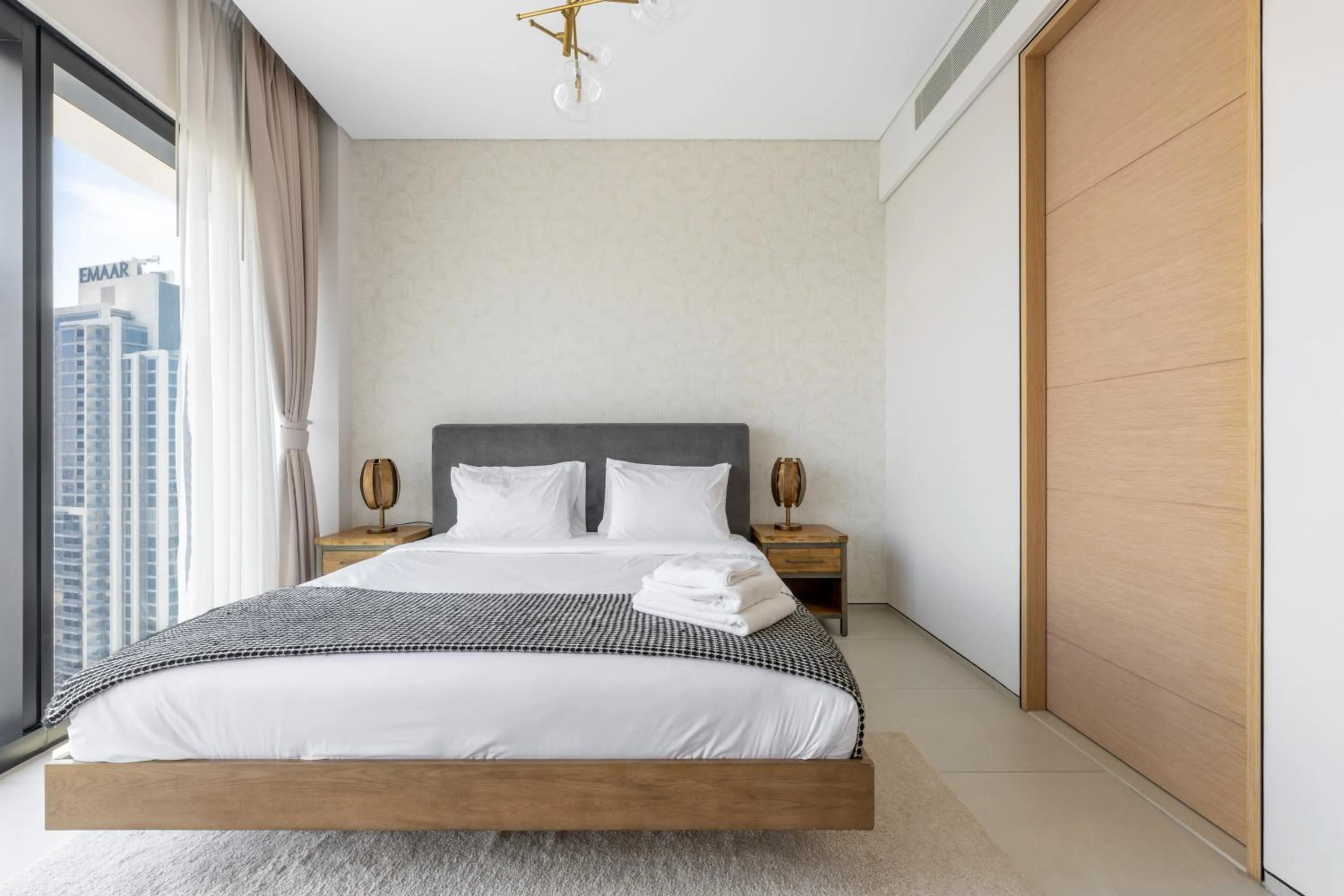 Photo of the whole room in Jumeirah Gate Tower JBR 1BR Apartment