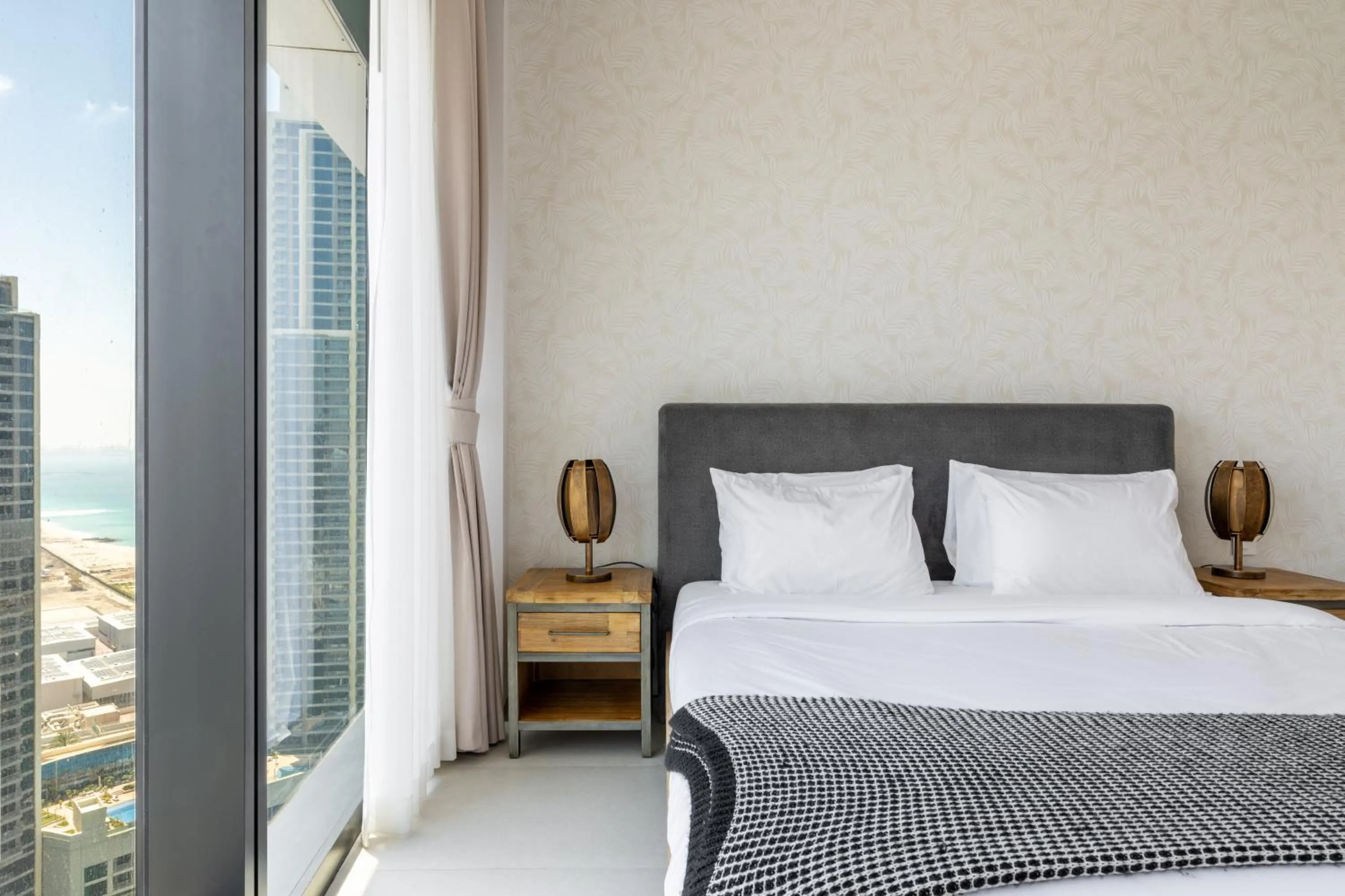 Photo of the whole room in Jumeirah Gate Tower JBR 1BR Apartment