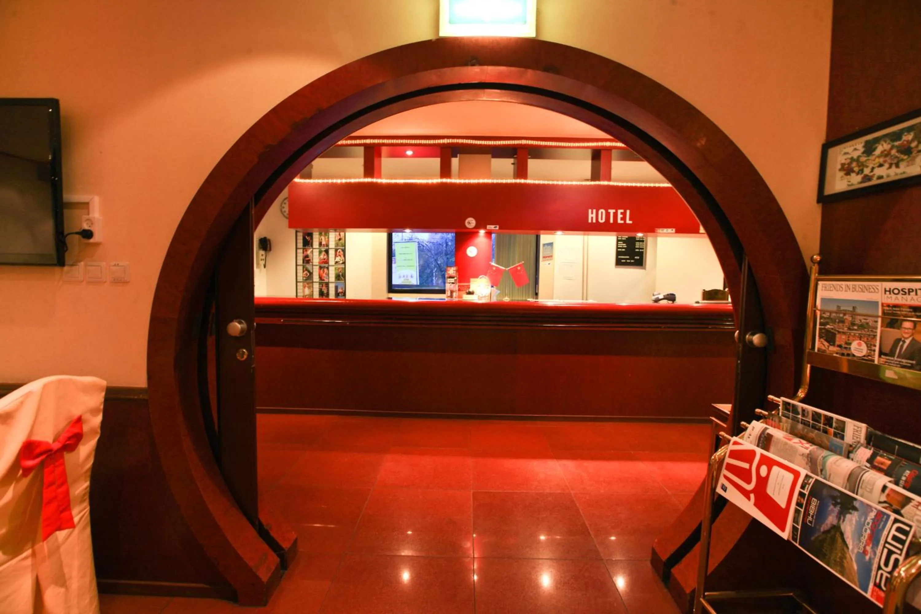 Lobby or reception in New Ocean Paradise Hotel