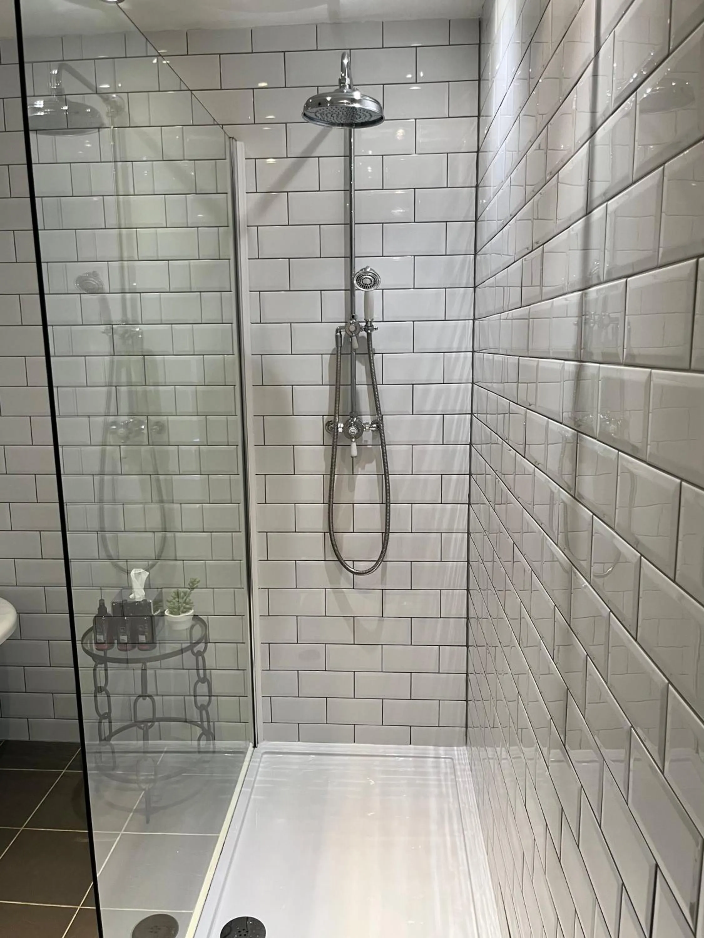 Bathroom in Coed Mawr Hall Bed & Breakfast