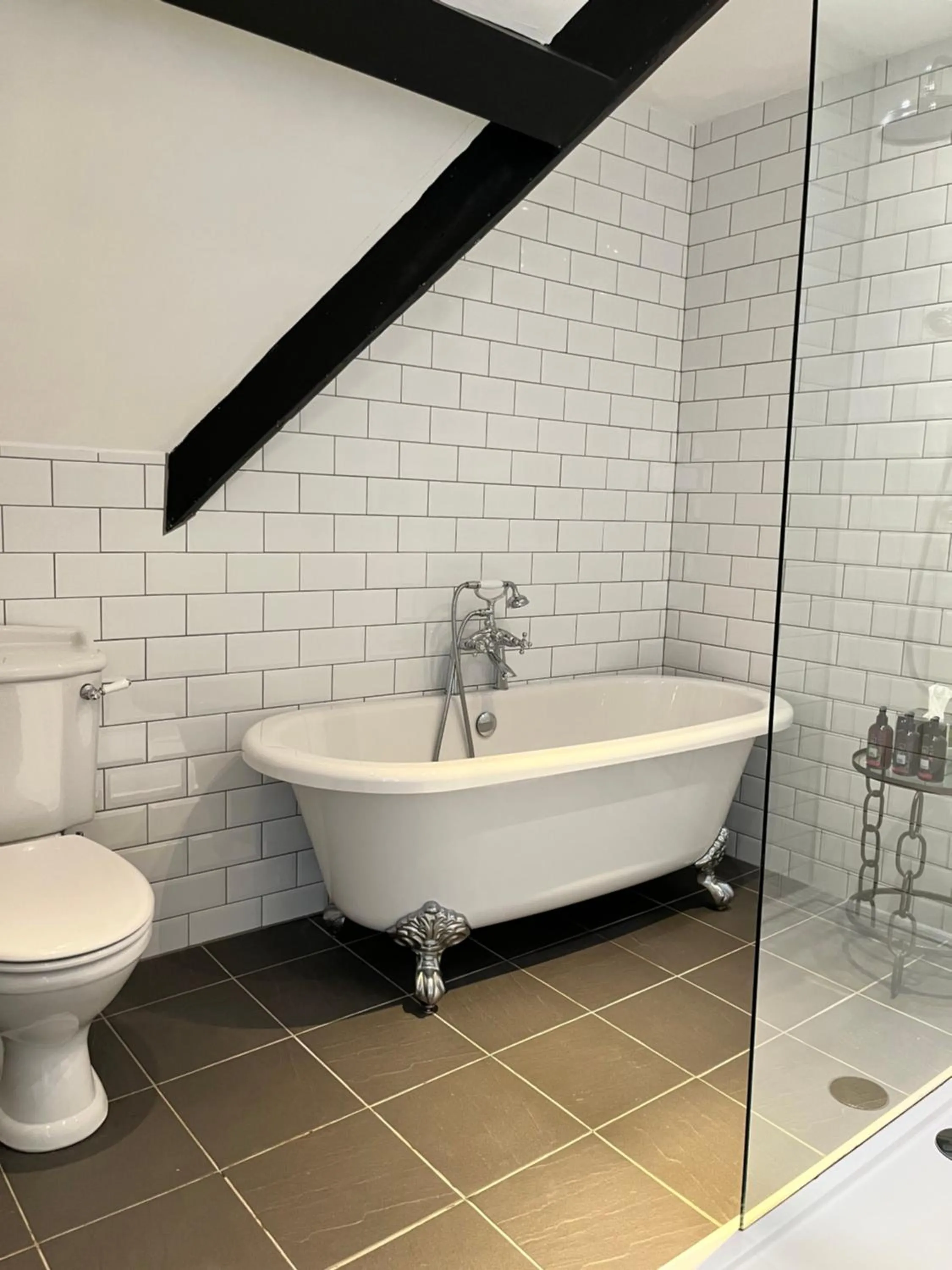 Bathroom in Coed Mawr Hall Bed & Breakfast