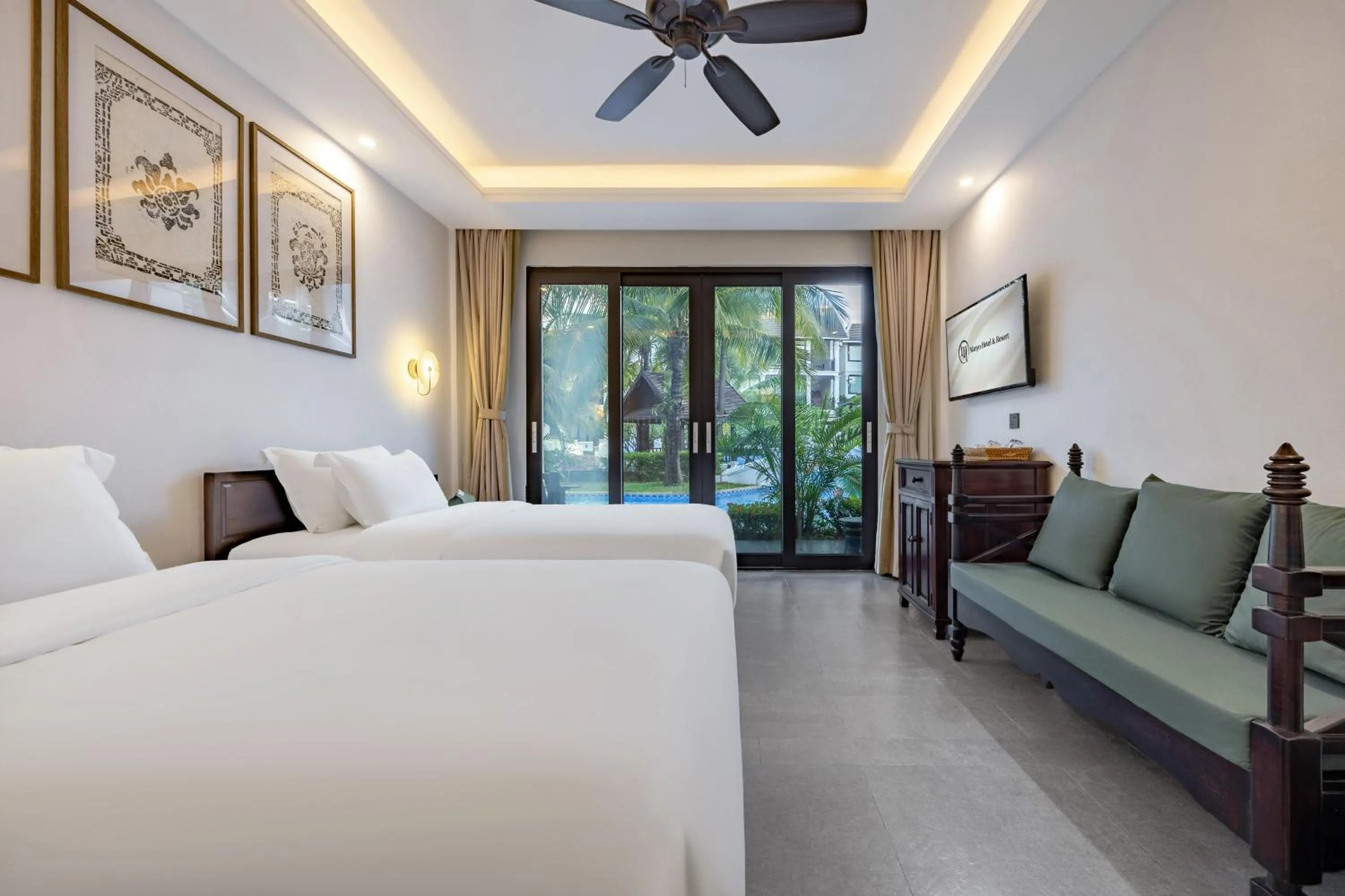 Bedroom, Bed in Manyo Hotel and Resort