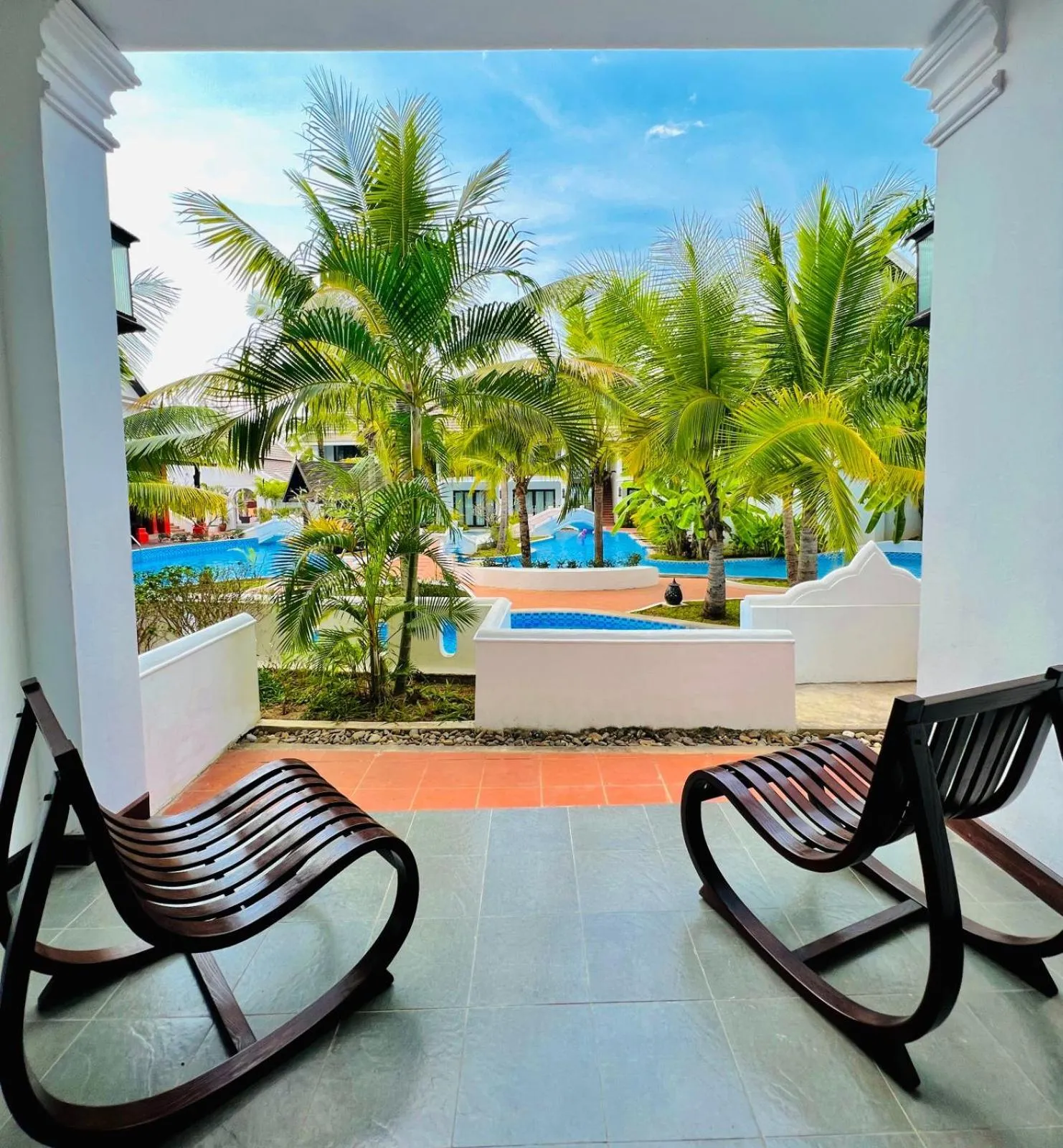 Balcony/Terrace in Manyo Hotel and Resort