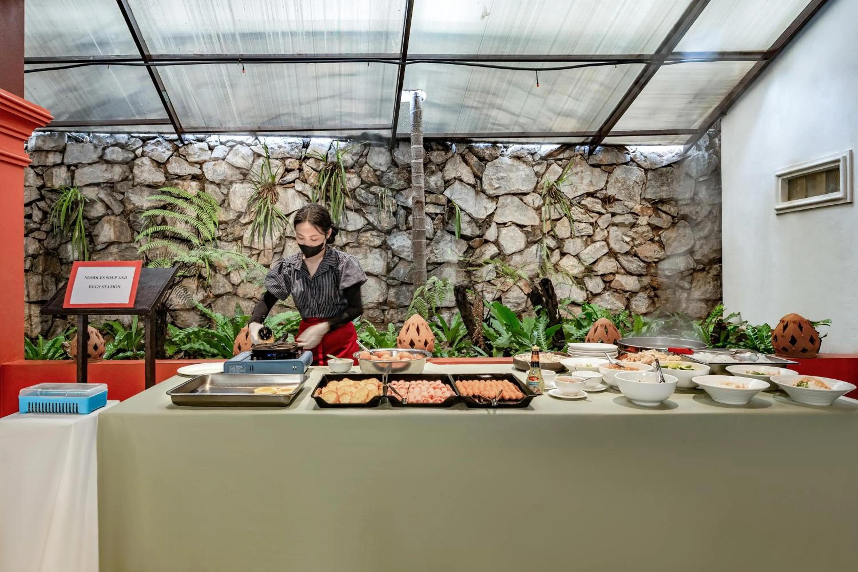 Breakfast in Manyo Hotel and Resort