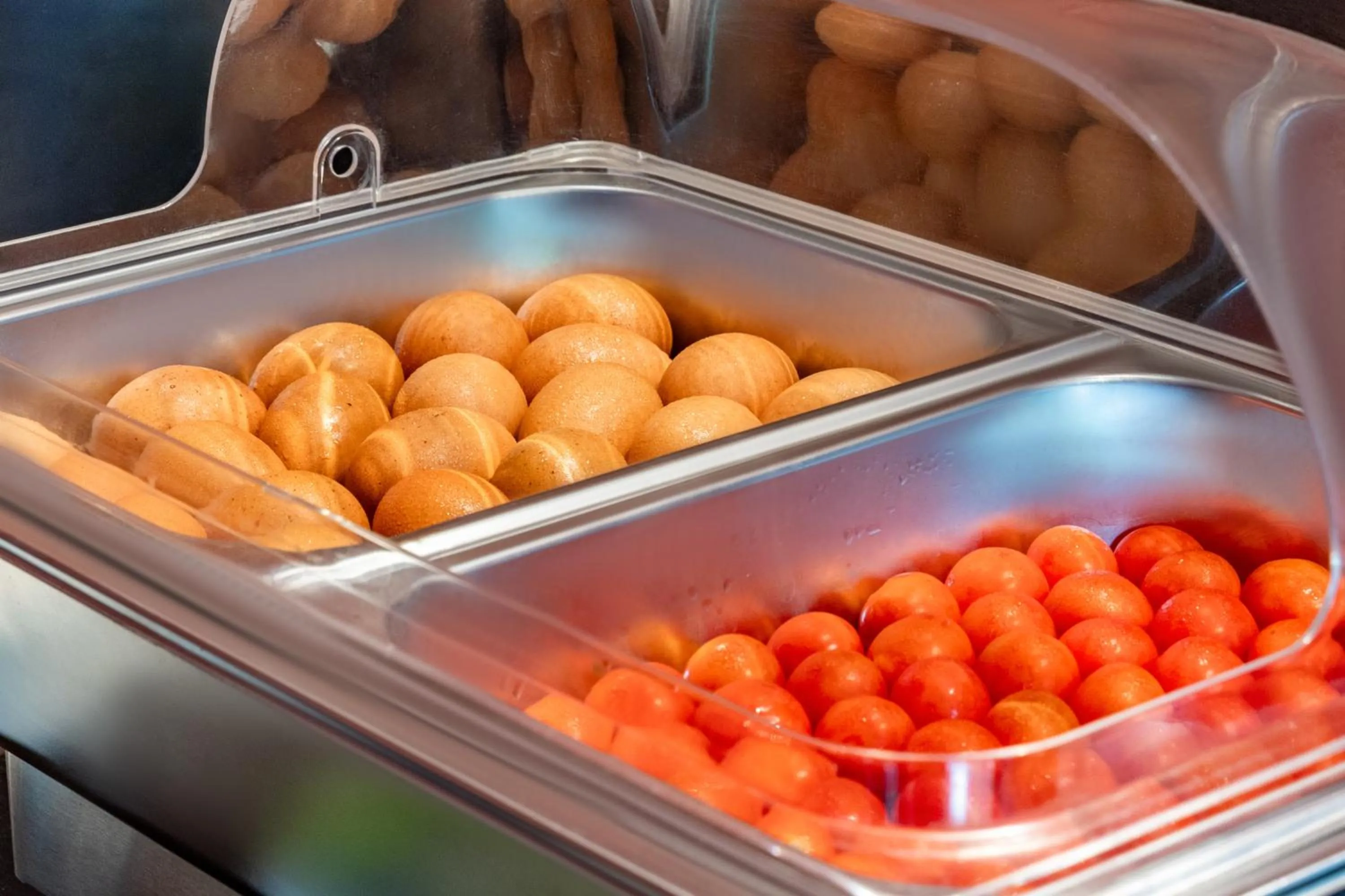 Buffet breakfast in Manyo Hotel and Resort