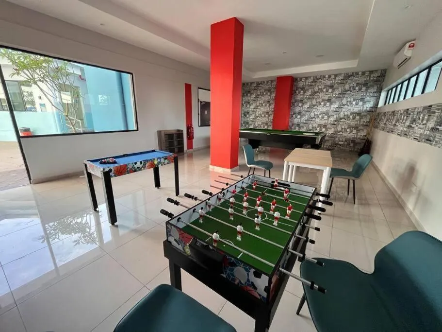 Game Room in Auliya Homestay Melaka Seaview Pantai Puteri