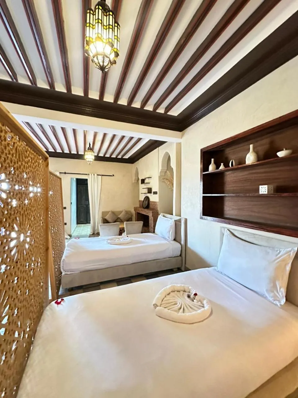 Photo of the whole room, Bed in Whisper Hotel