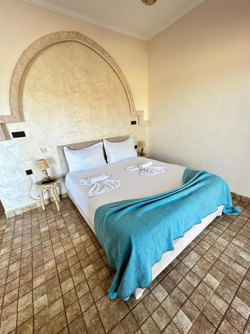 Bed in Whisper Hotel