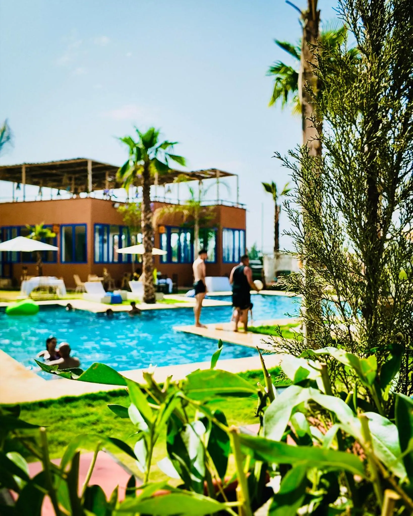 Pool view in Whisper Hotel