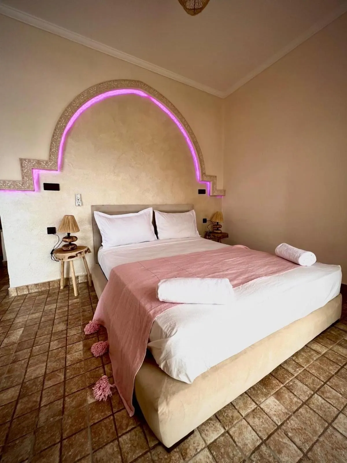 Bed in Whisper Hotel