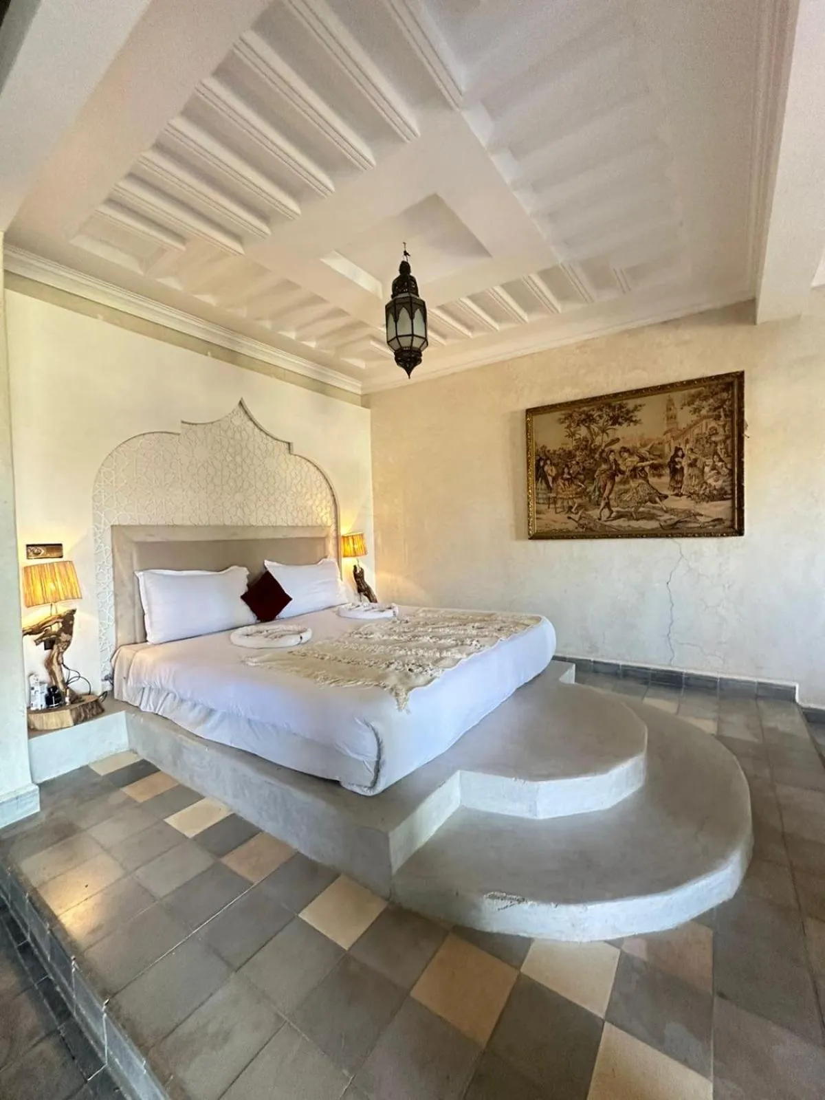 Bed in Whisper Hotel