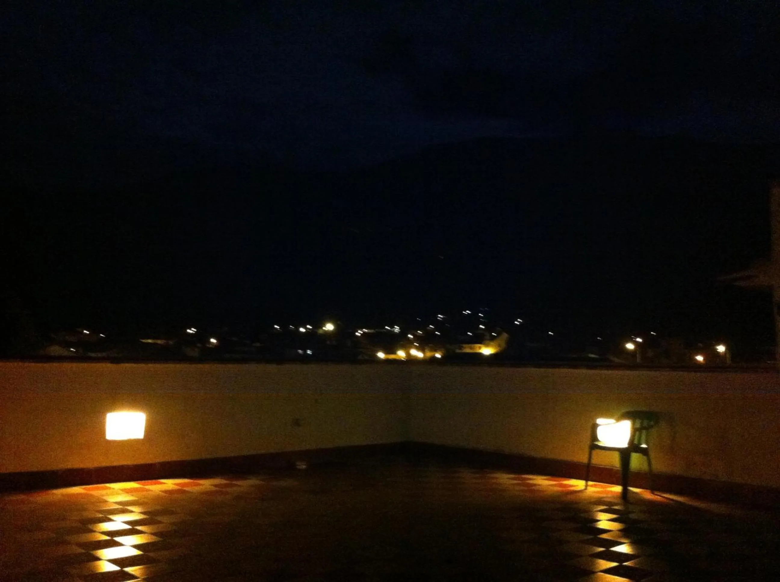 Night in Hotel Los Frayles