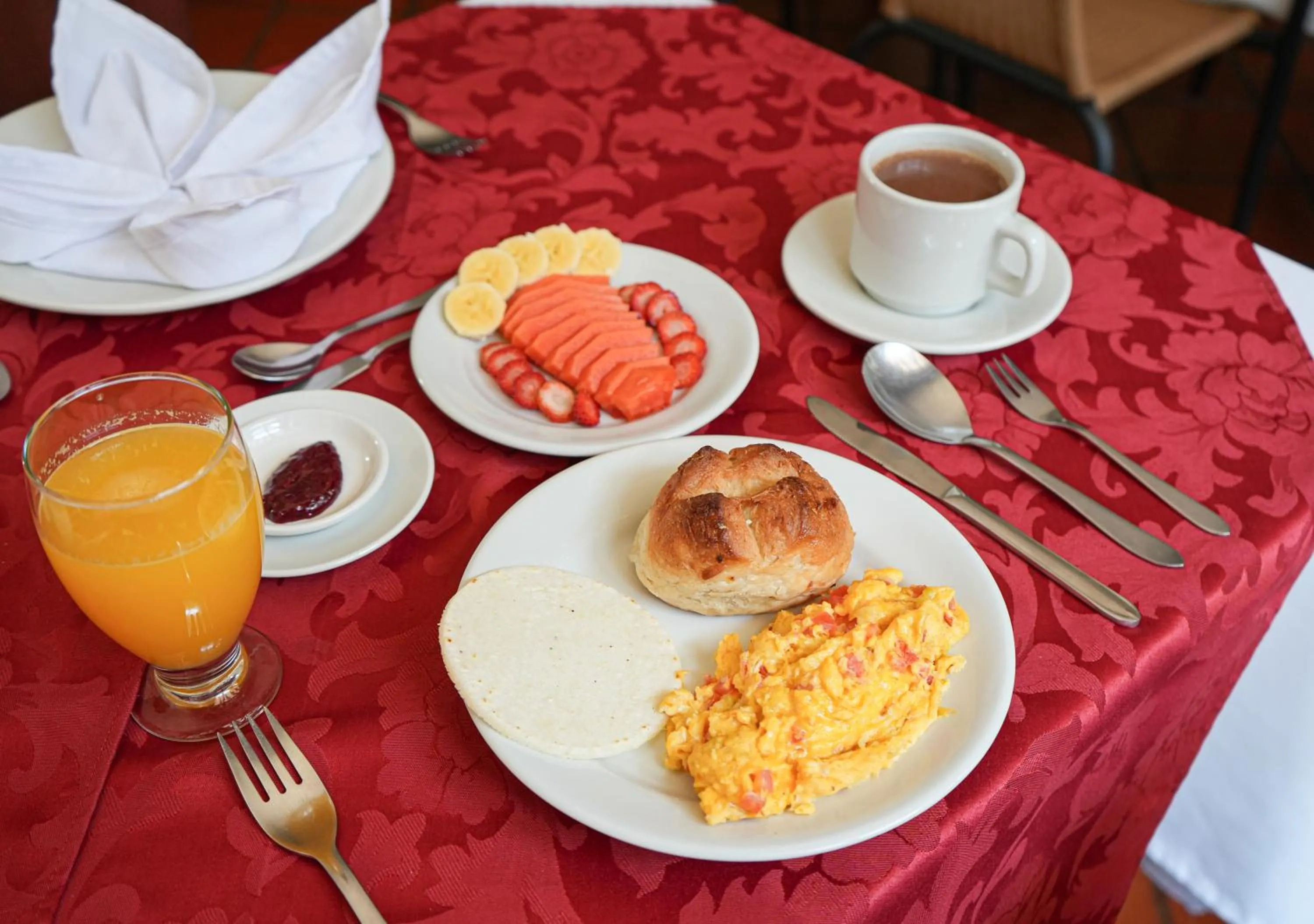 Breakfast in Hotel Los Frayles