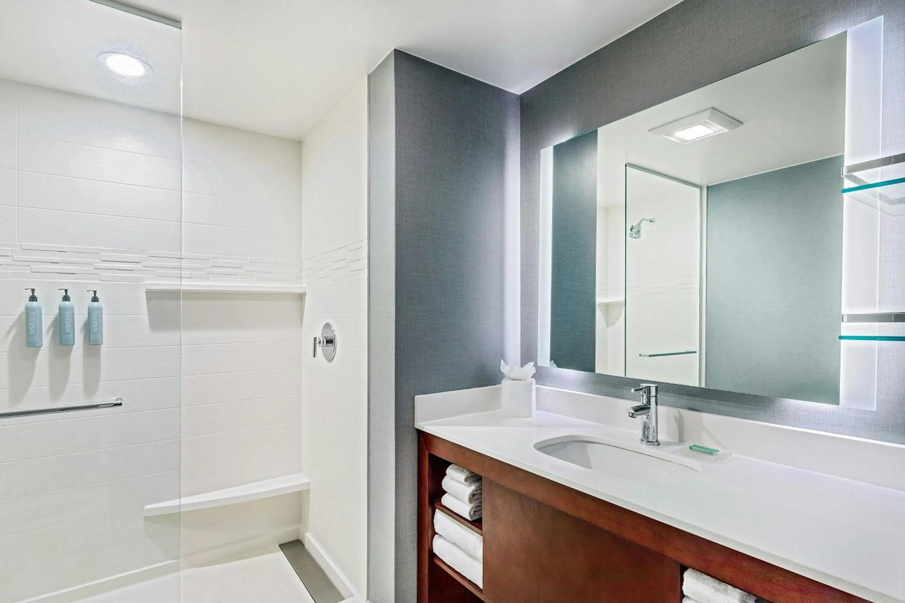 Bathroom in Residence Inn by Marriott Nashua