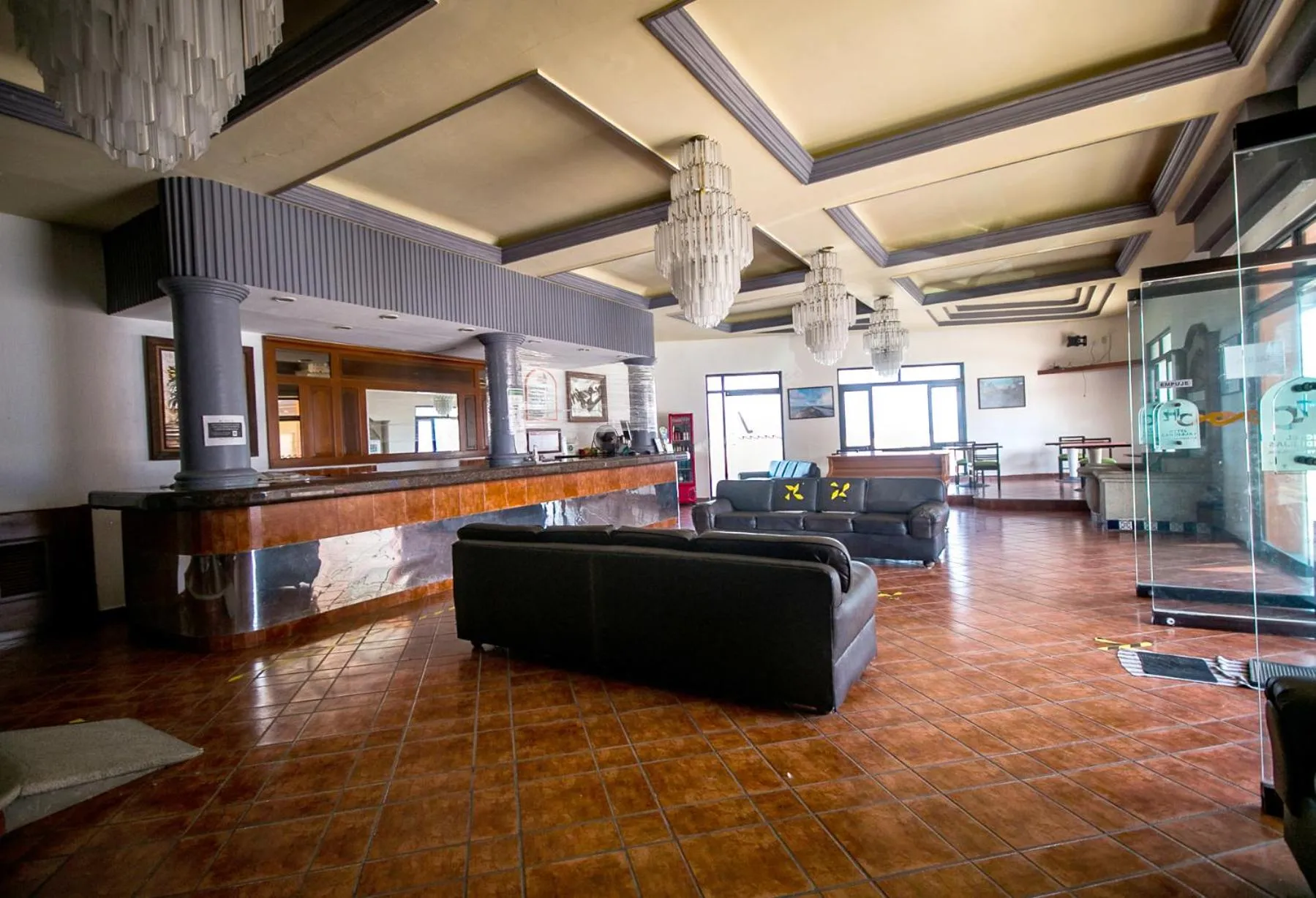 Lobby or reception in Hotel Candilejas Playa