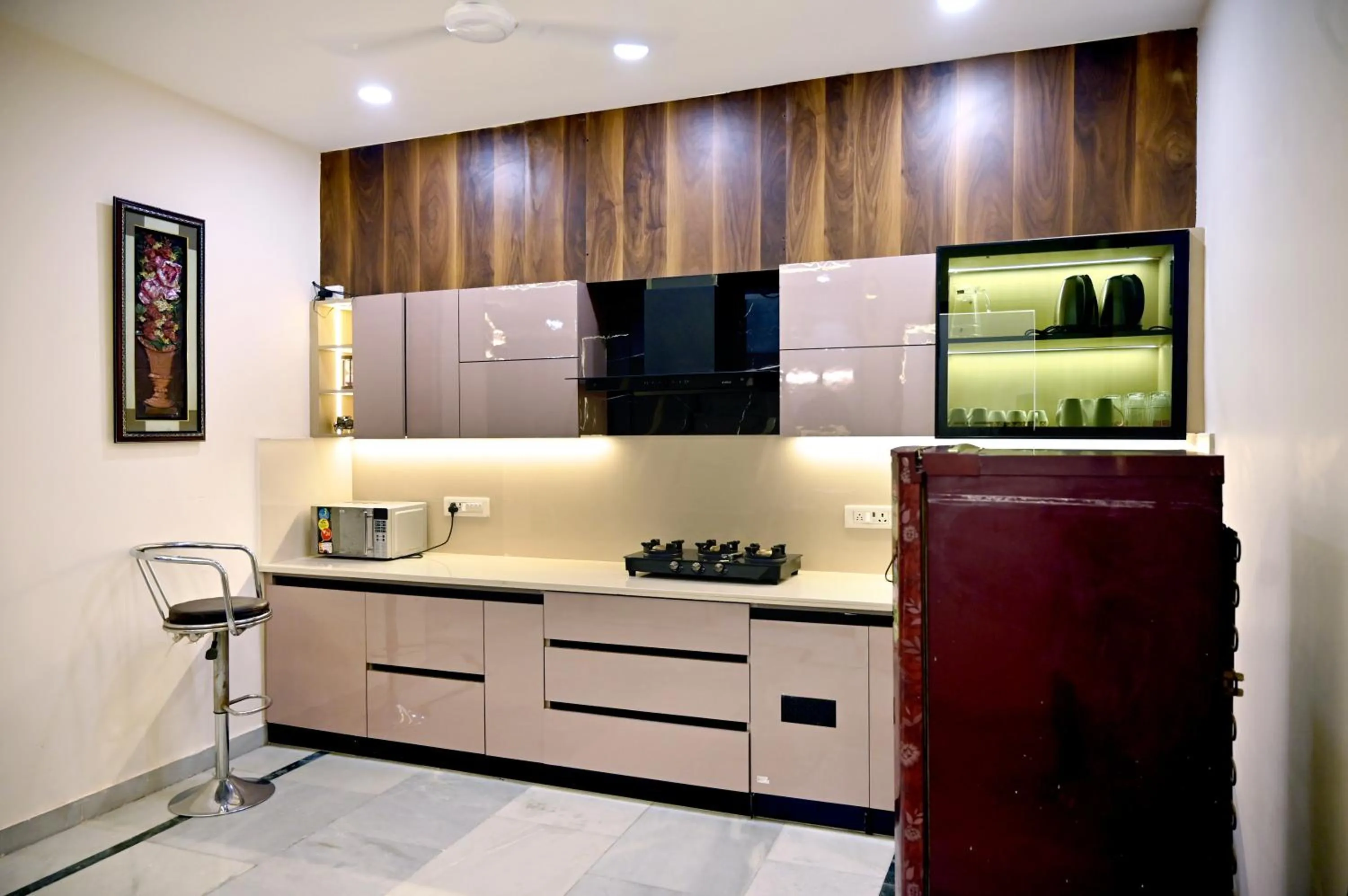 kitchen in Ista Inn Homestay