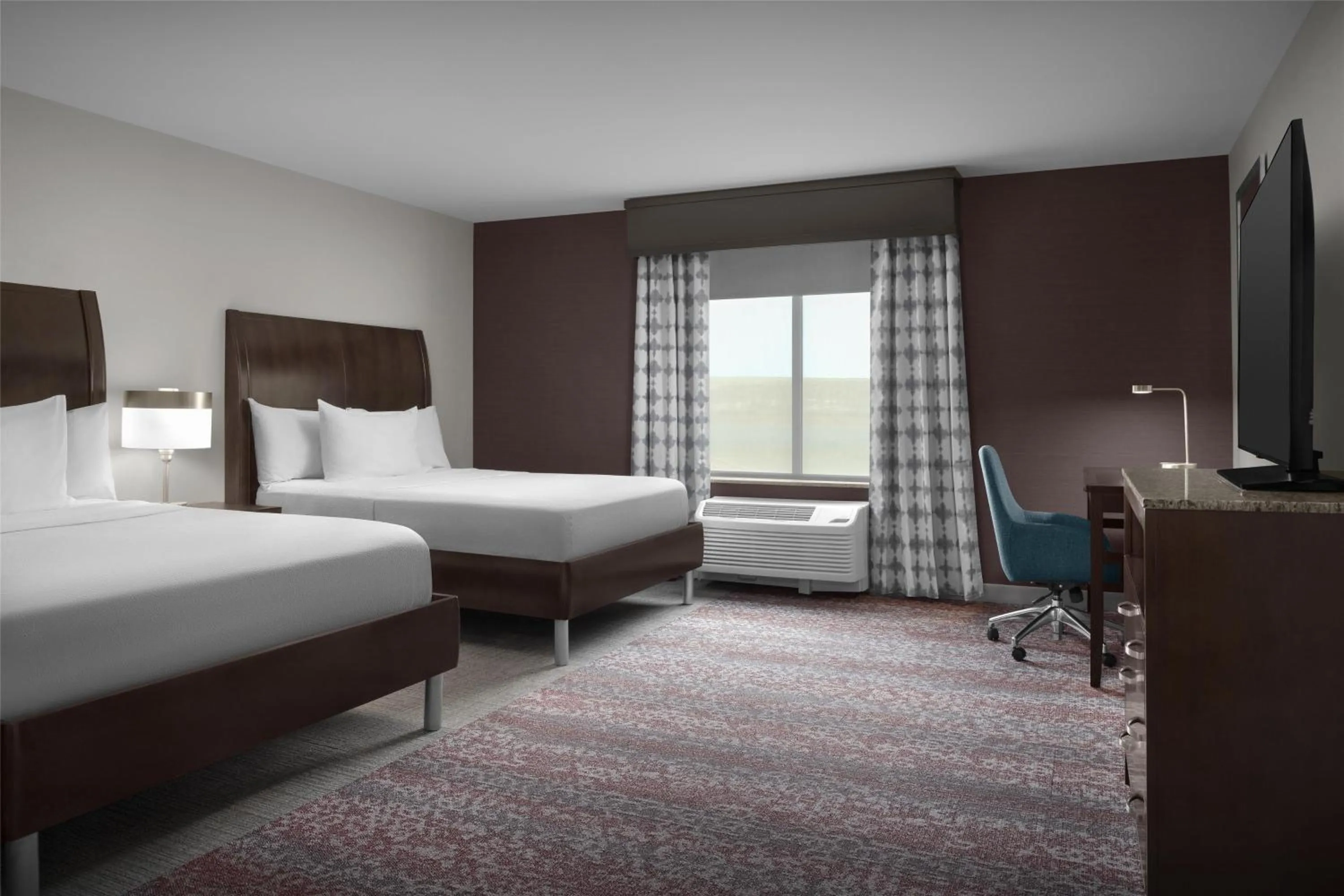 Bed in Hilton Garden Inn Gallup