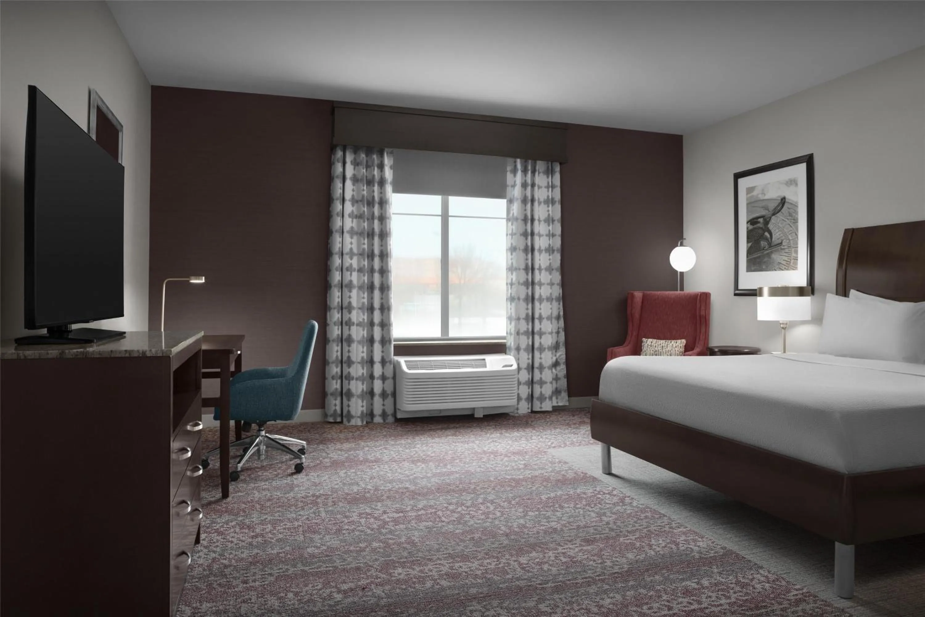 Bed in Hilton Garden Inn Gallup