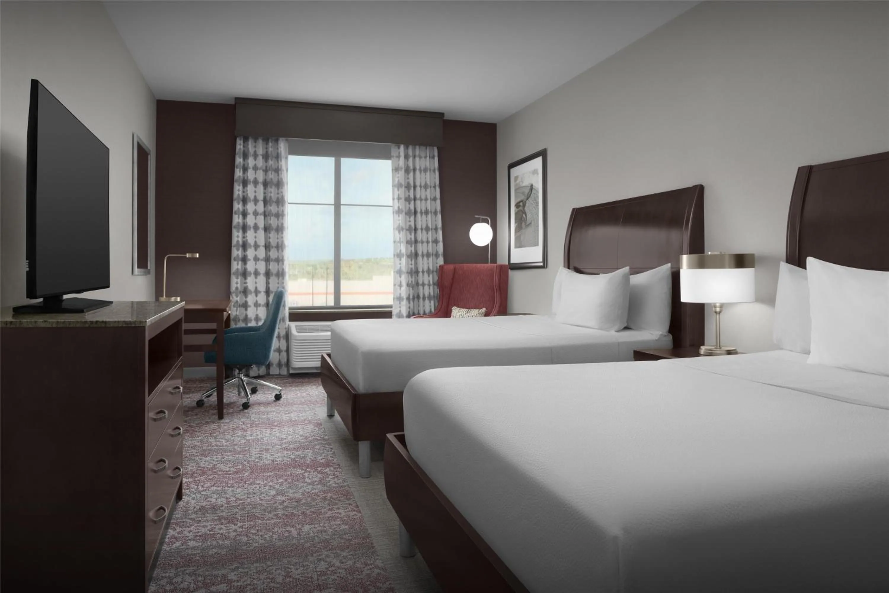 Bed in Hilton Garden Inn Gallup