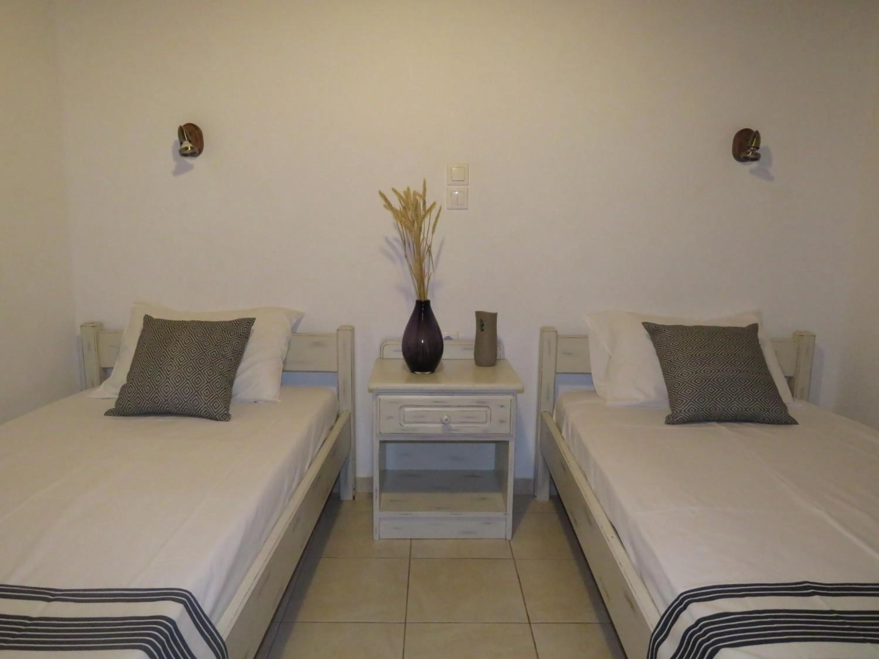 Bedroom, Bed in VILLAGE LIANA MAROULI KASTRAKI