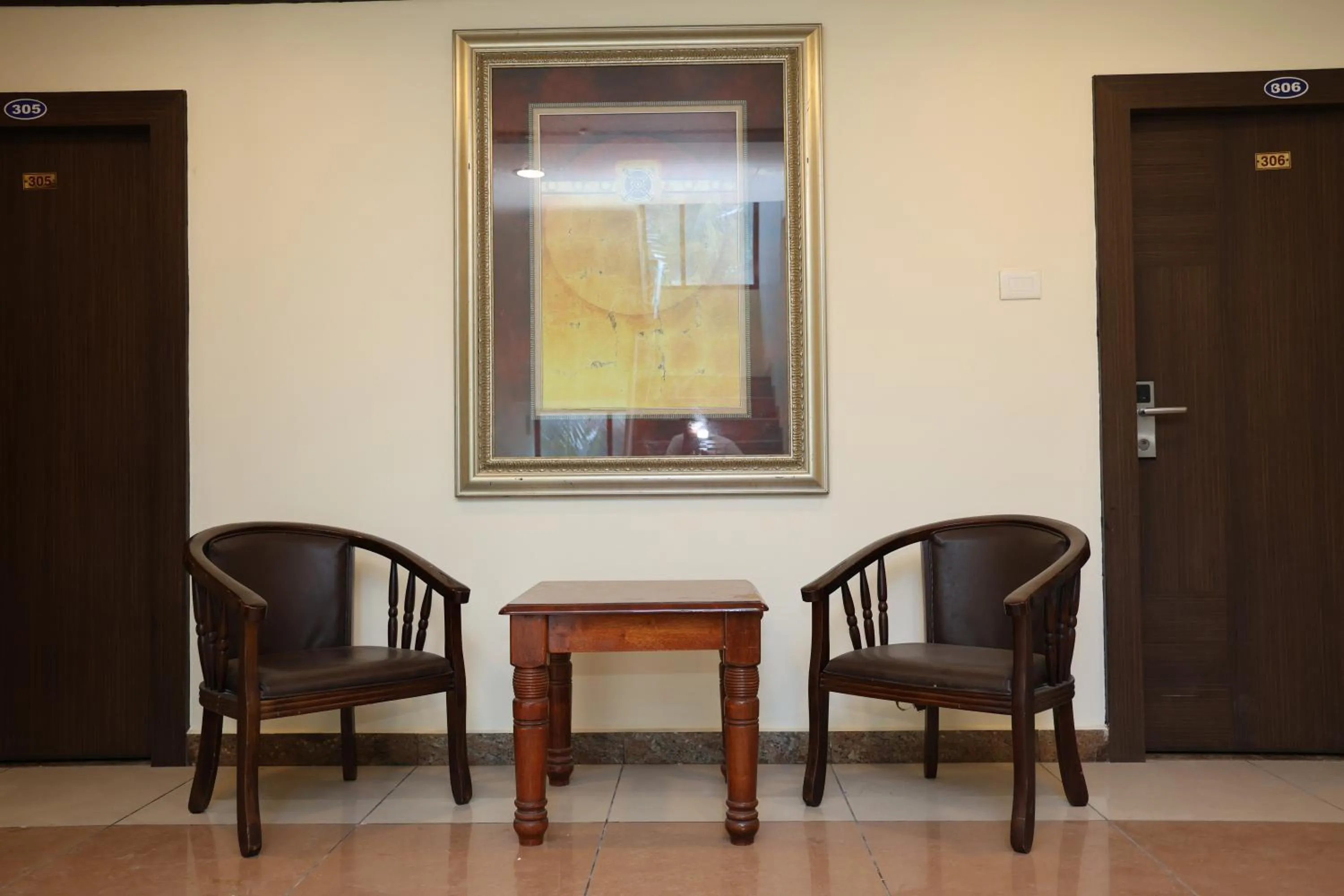 Seating area in HOTEL SR