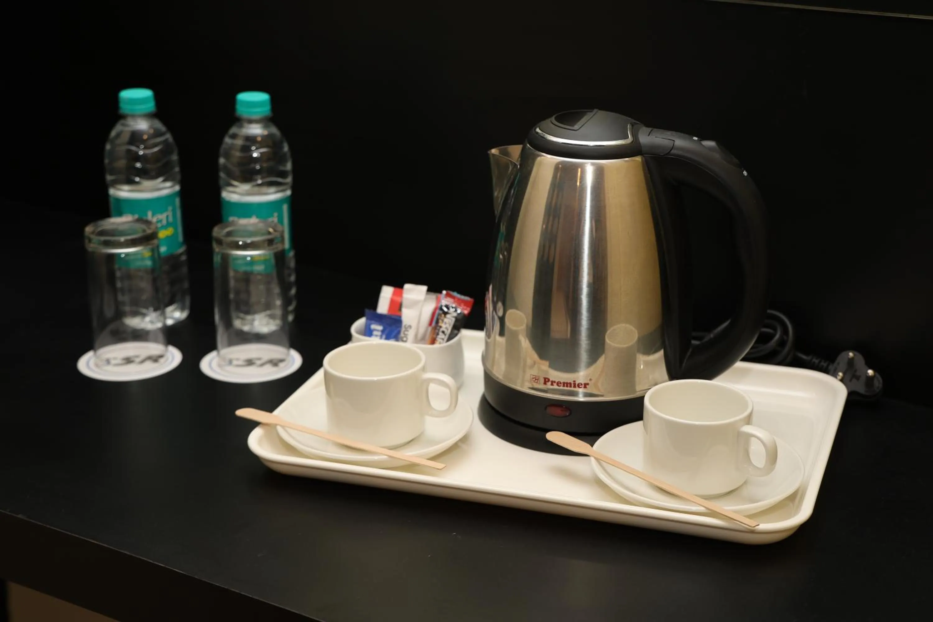 Kitchen or kitchenette in HOTEL SR