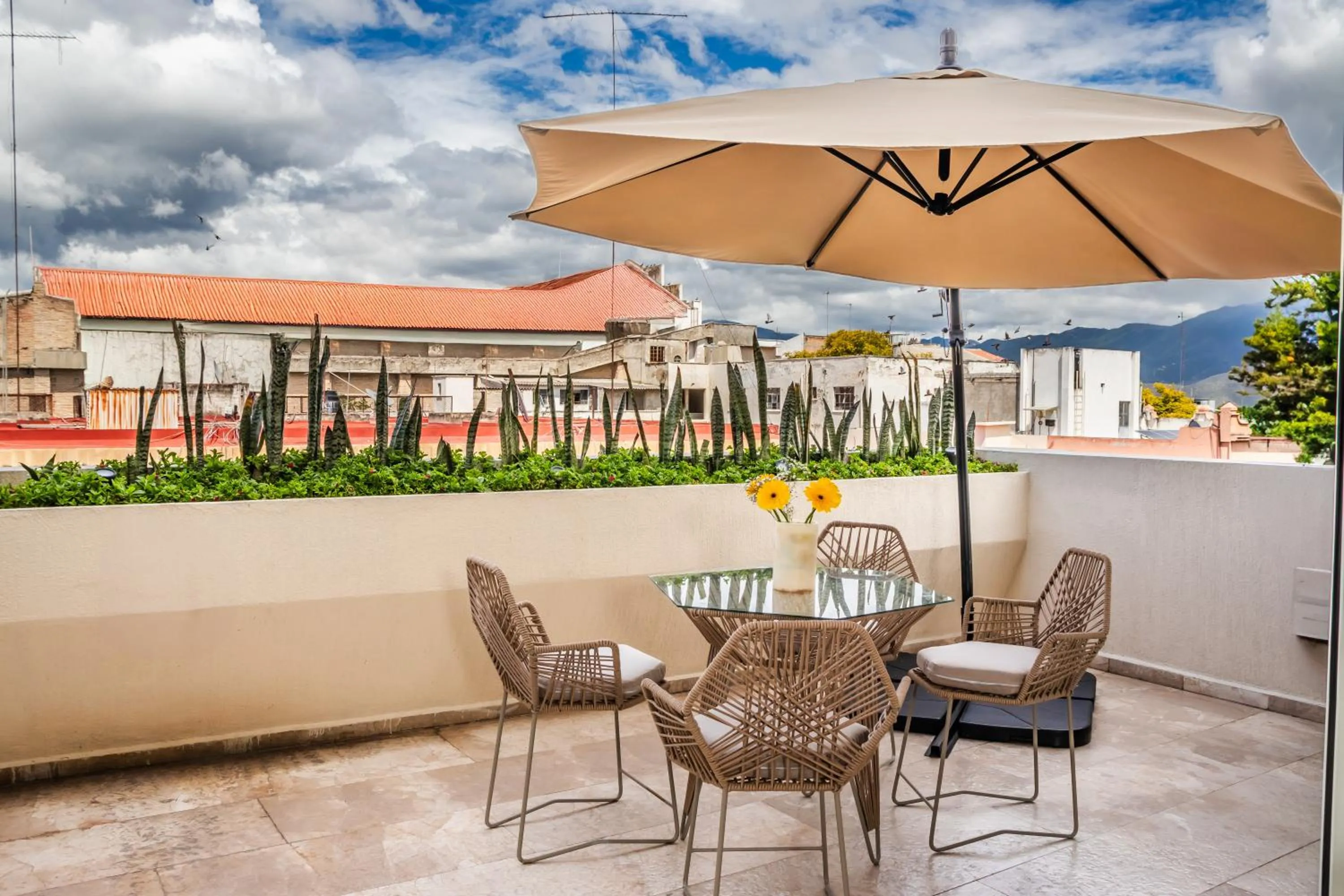 Balcony/Terrace in Hotel Zenith