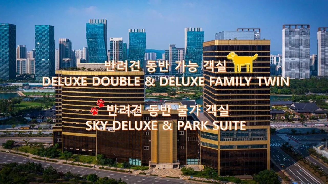 Property building in Songdo Central Park Hotel