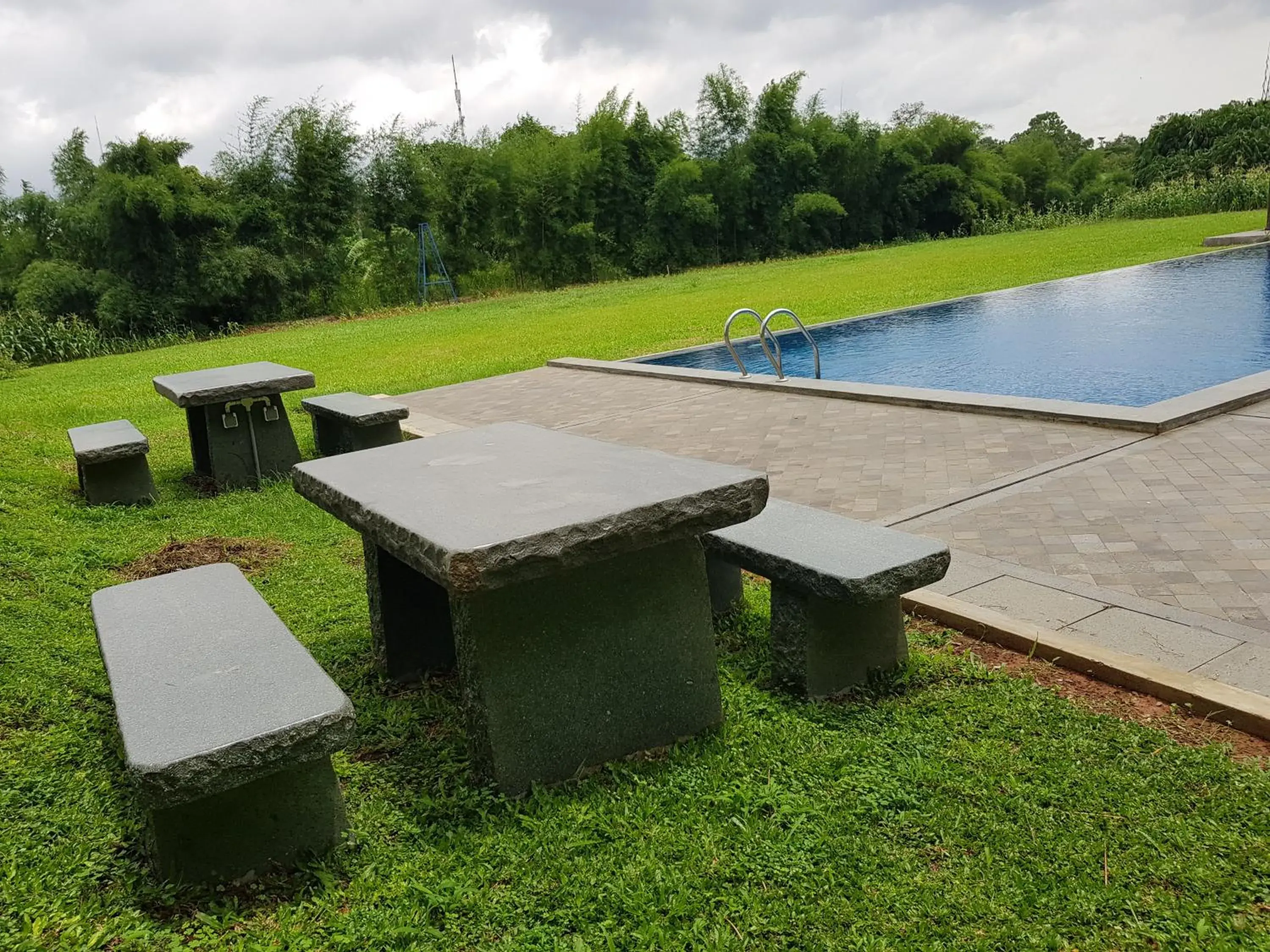 Pool view in PrimeBiz Hotel Karawang Pool view in PrimeBiz Hotel Karawang