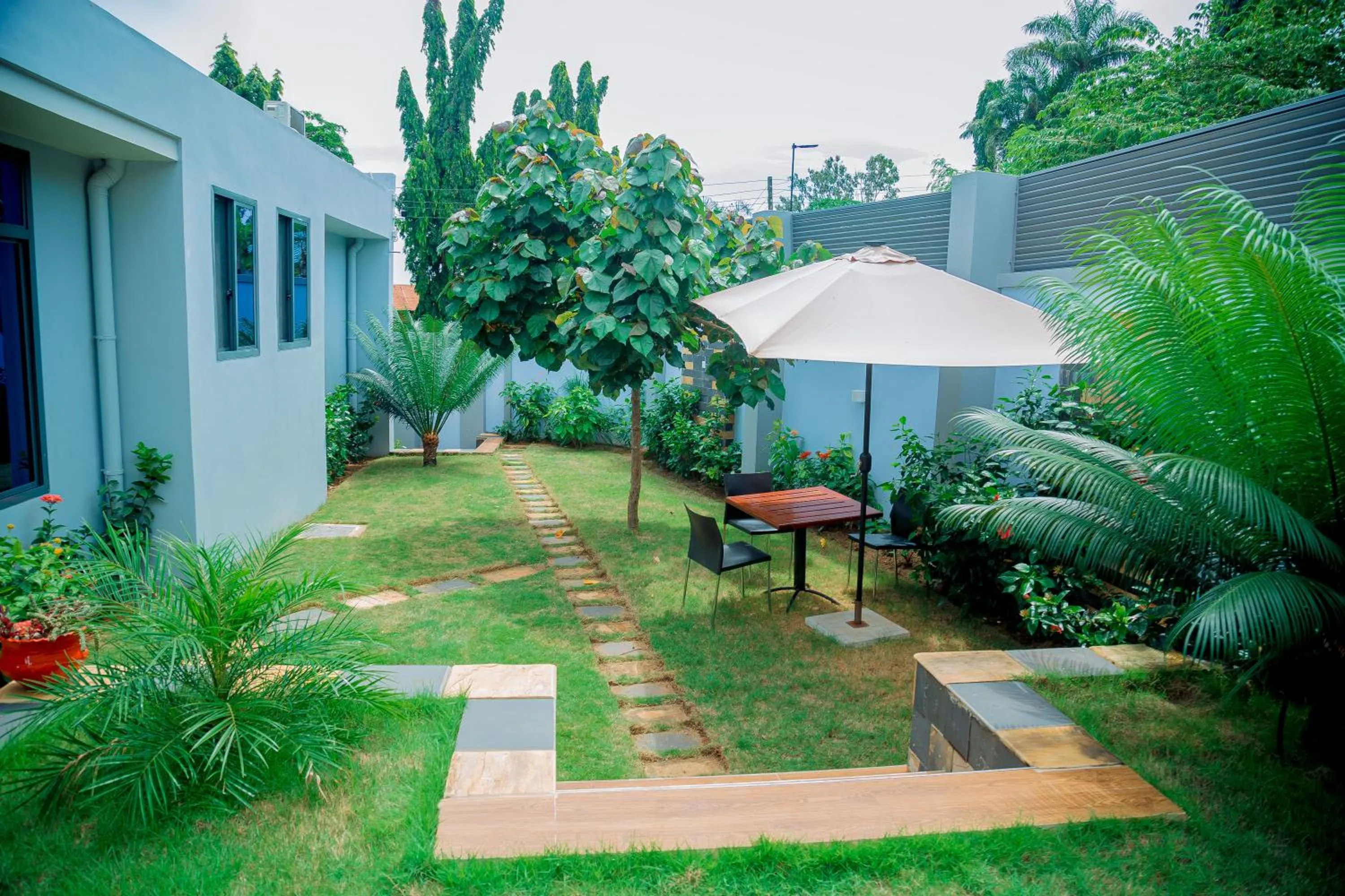 Garden view in ANINY HOTEL