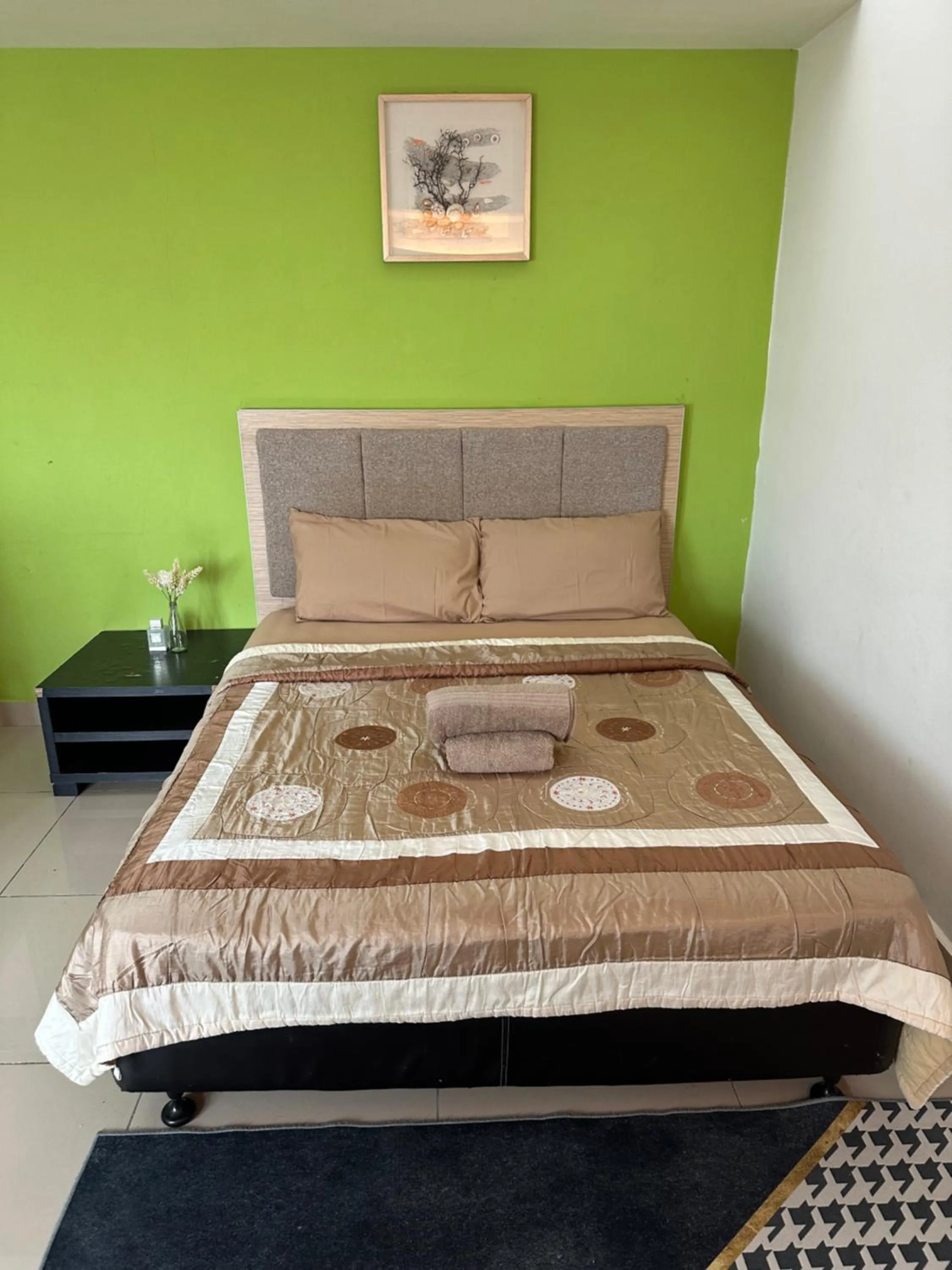 Bed in De Viana Apartment Homestay