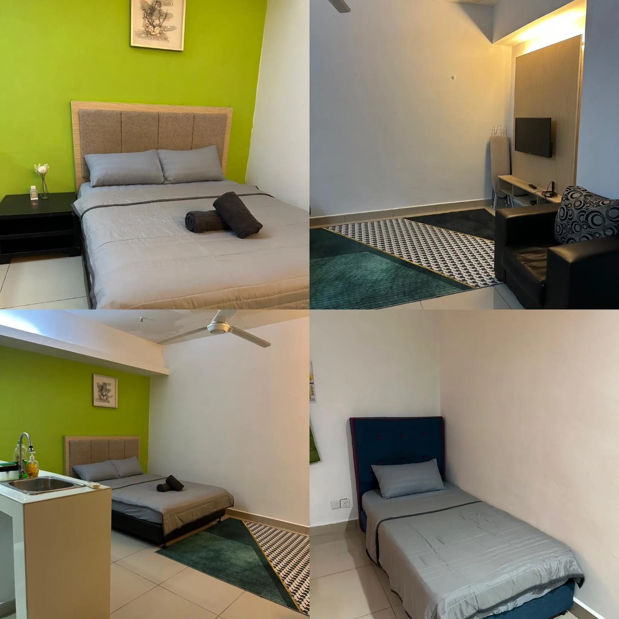 Bed in De Viana Apartment Homestay