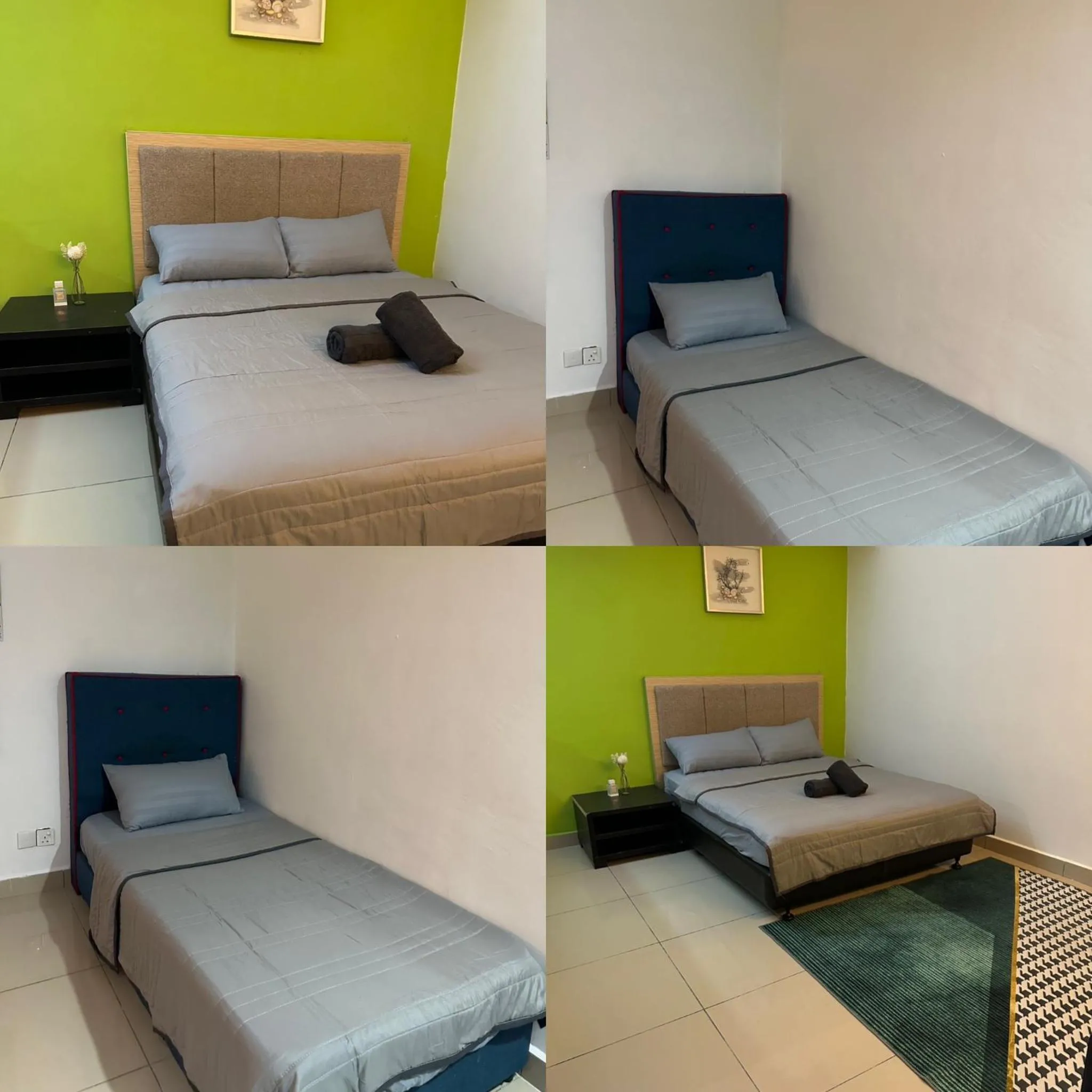 Bed in De Viana Apartment Homestay