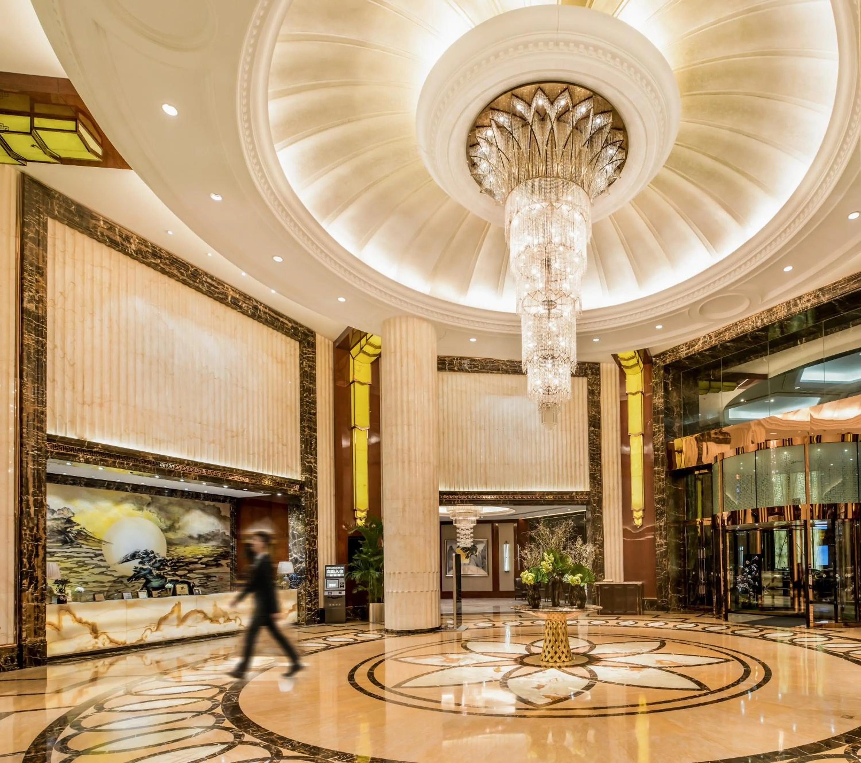 Lobby or reception in Minyoun Chengdu Kehua Hotel – Member of Preferred Hotels & Resorts