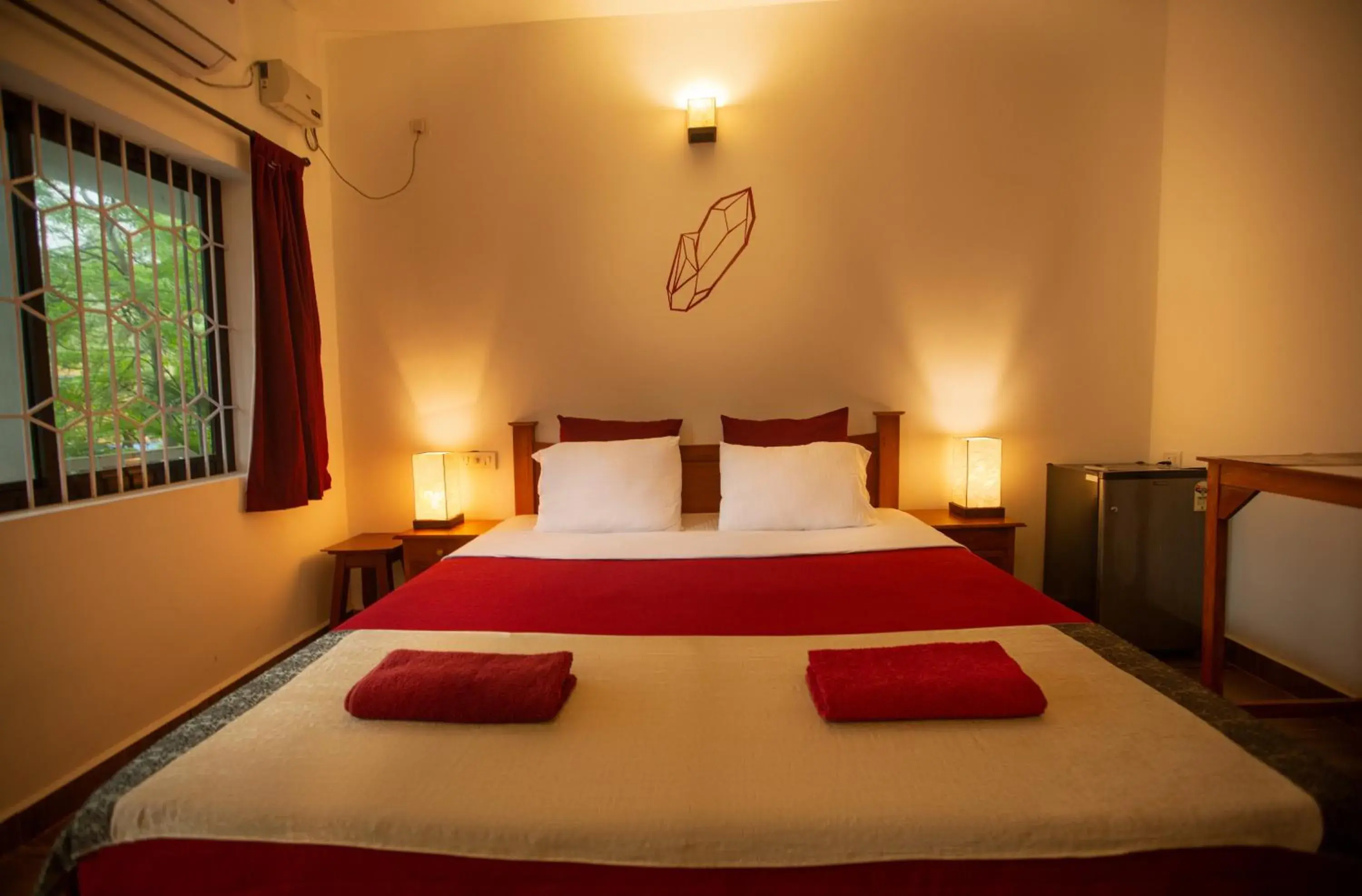 Bed in Crystall Goa Palolem Bed in Crystall Goa Palolem