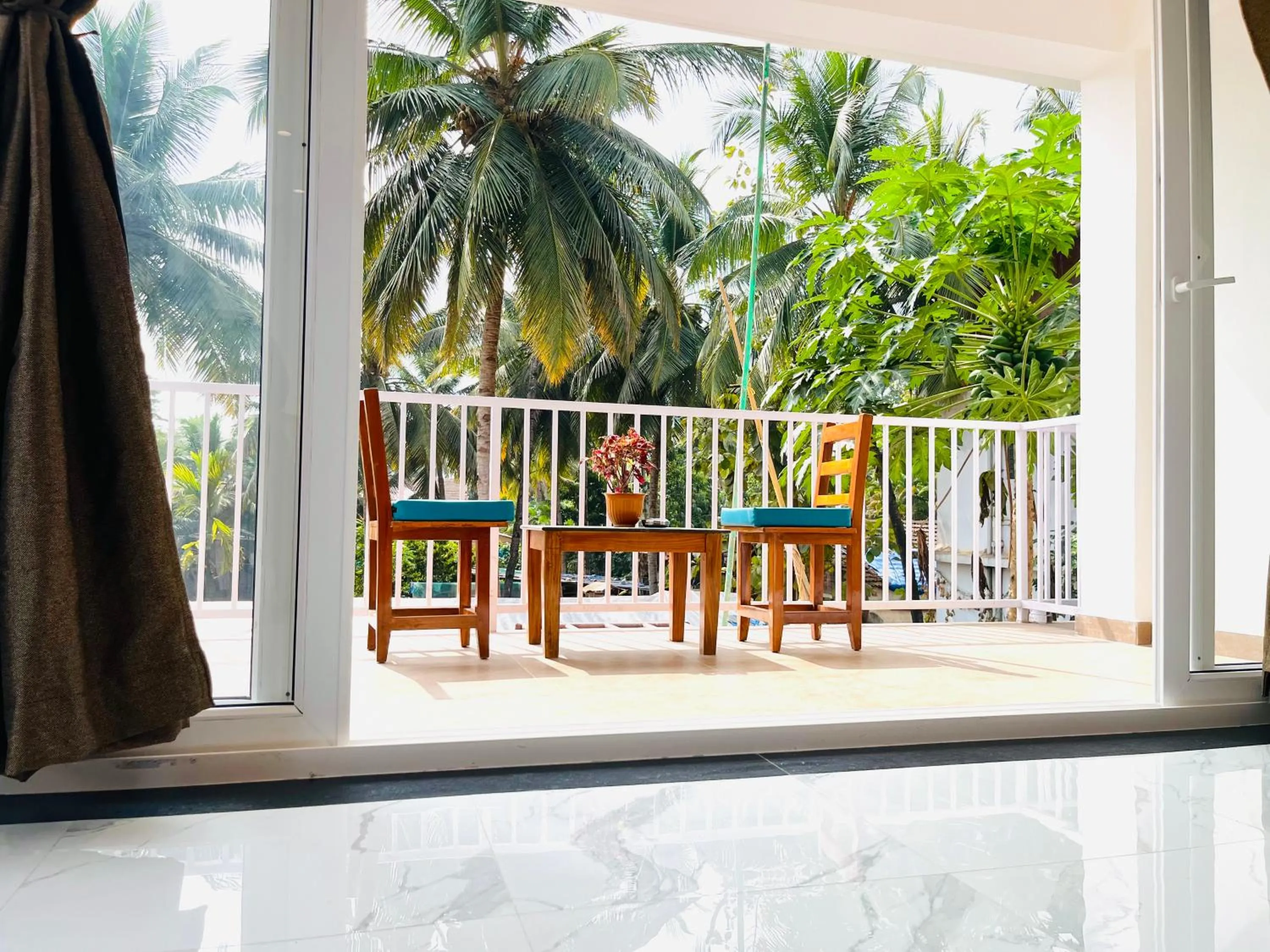 Balcony/Terrace in Crystall Goa Palolem