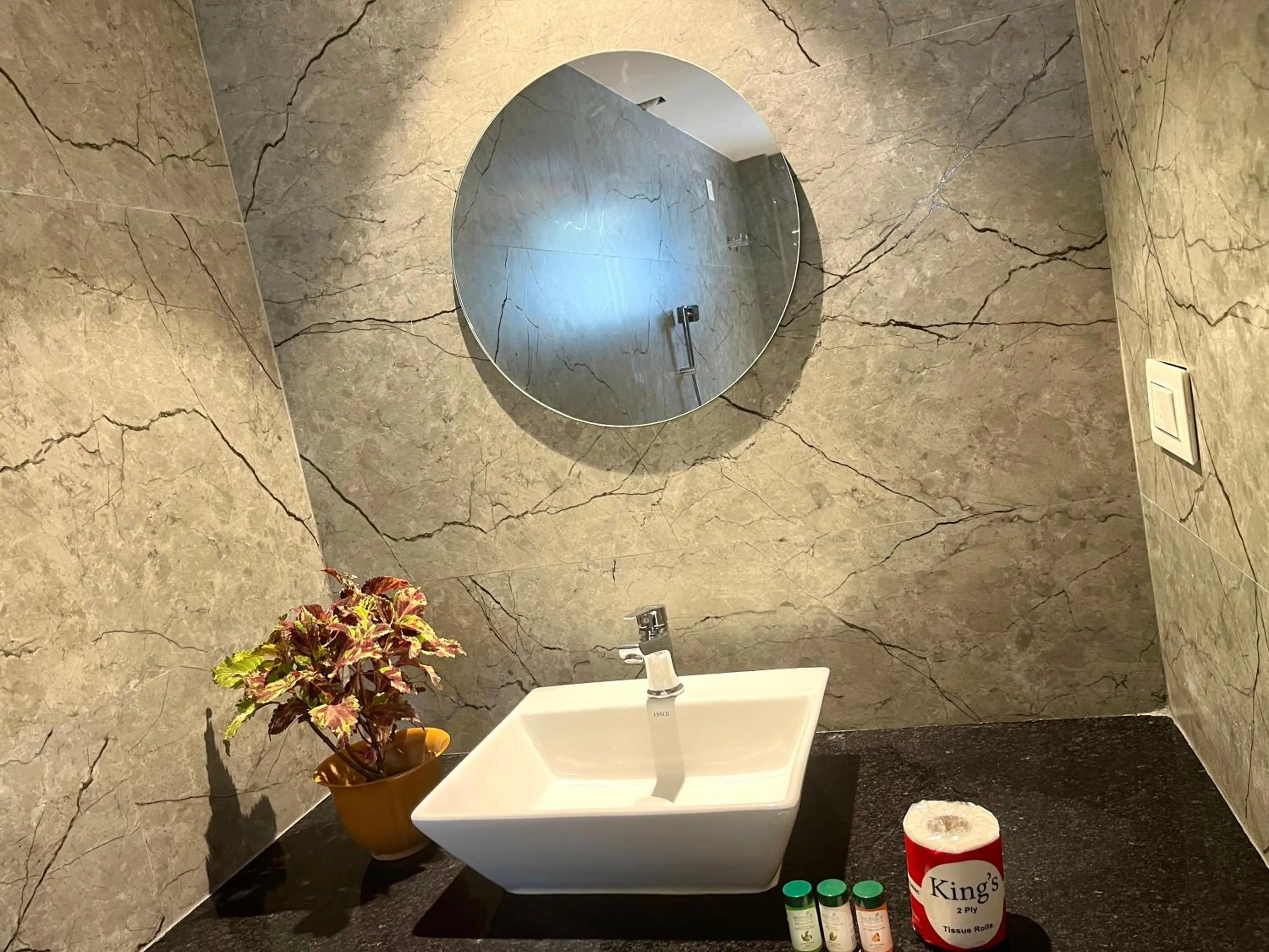 Bathroom in Crystall Goa Palolem