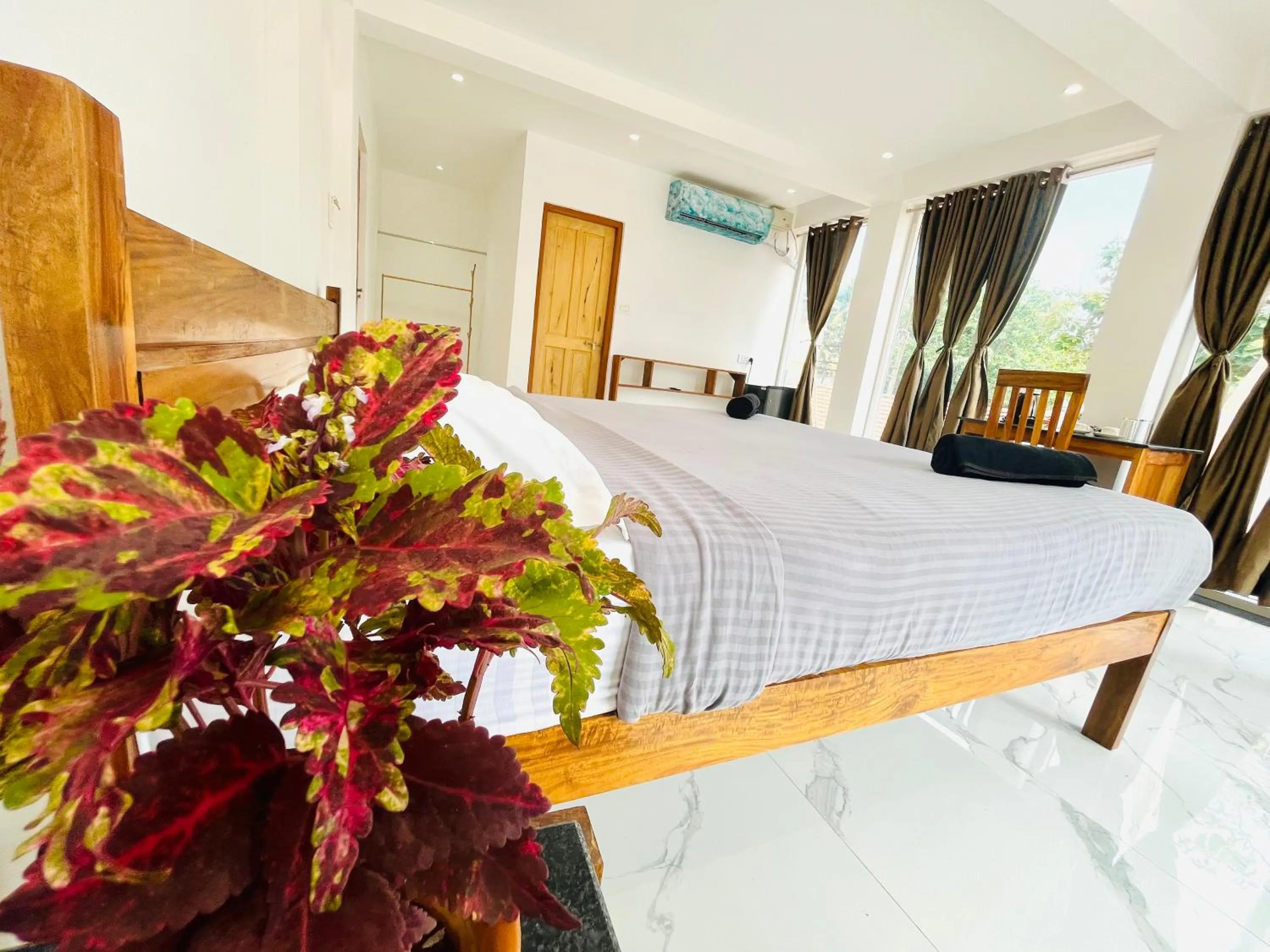 Bed in Crystall Goa Palolem