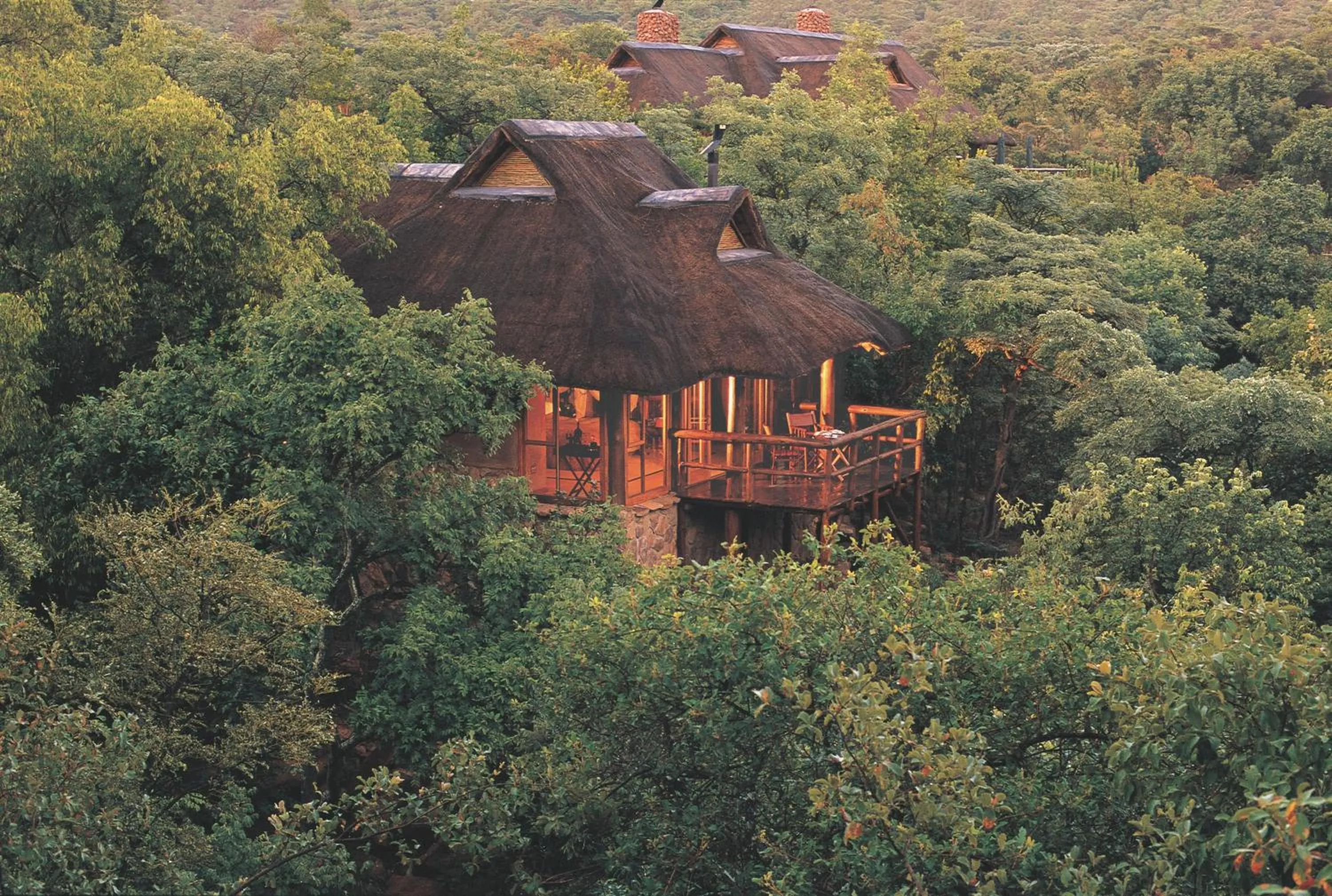 Property building in Makweti Safari Lodge