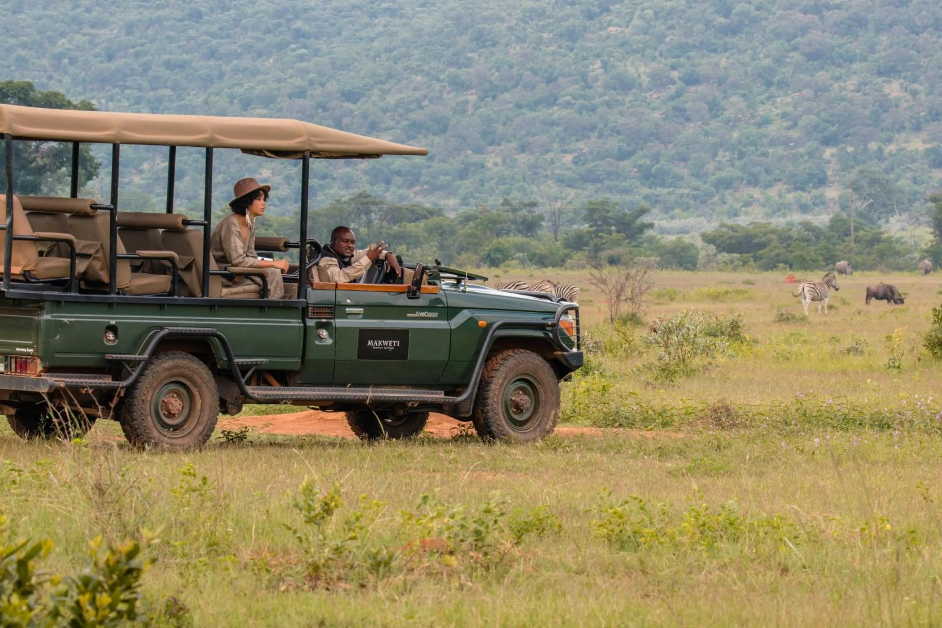 Animals in Makweti Safari Lodge