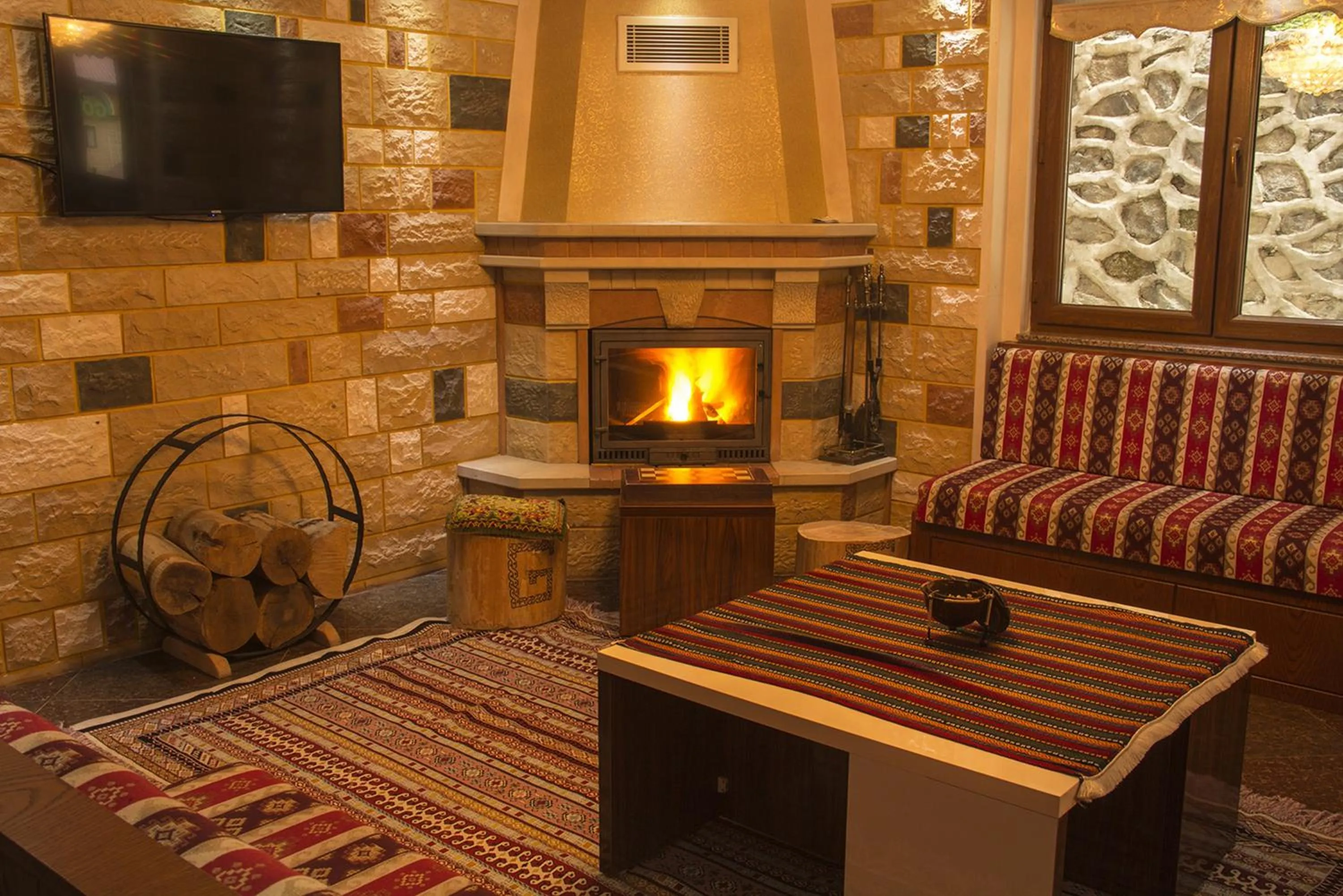Decorative detail in Gelgor Hotel