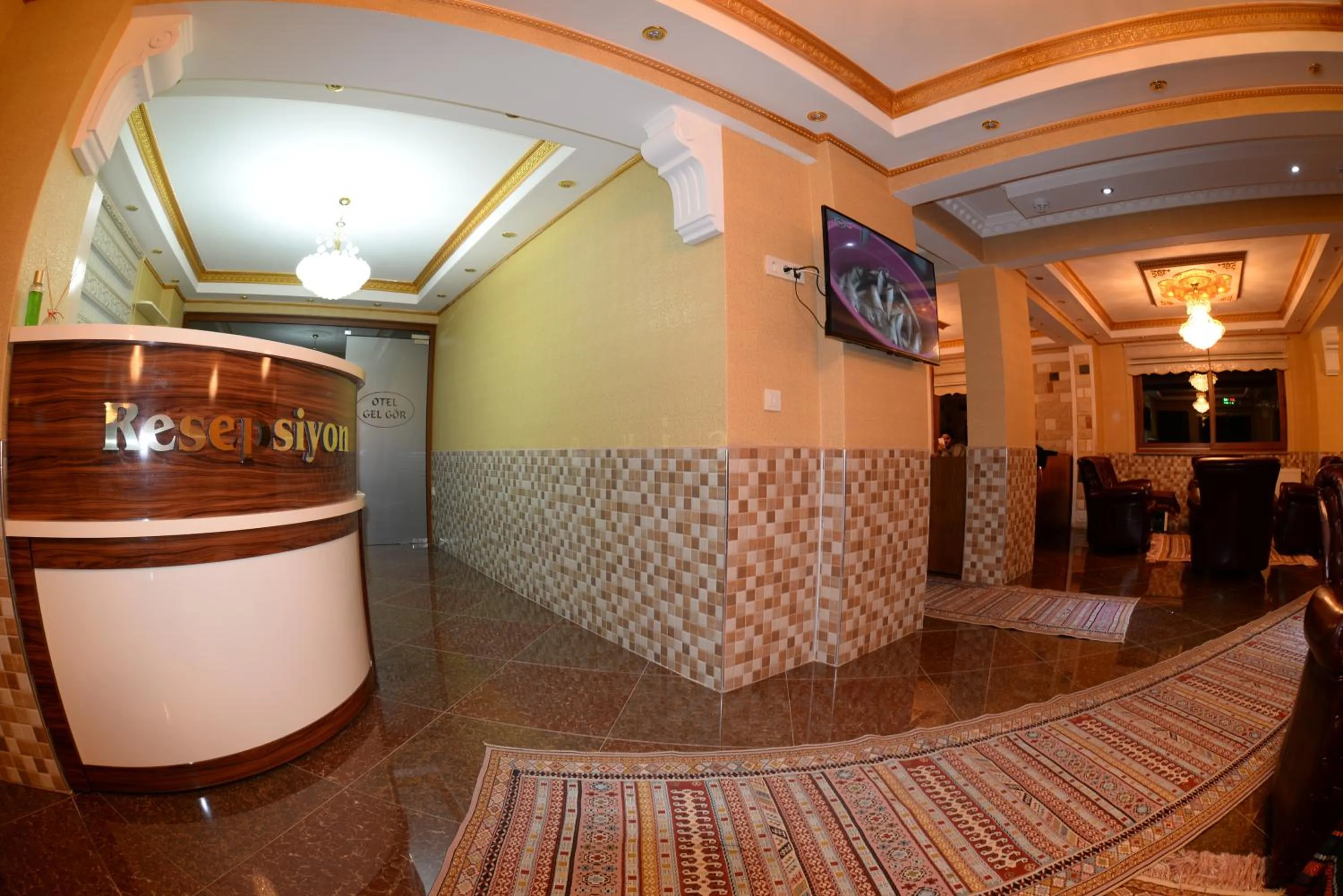 Lobby or reception in Gelgor Hotel