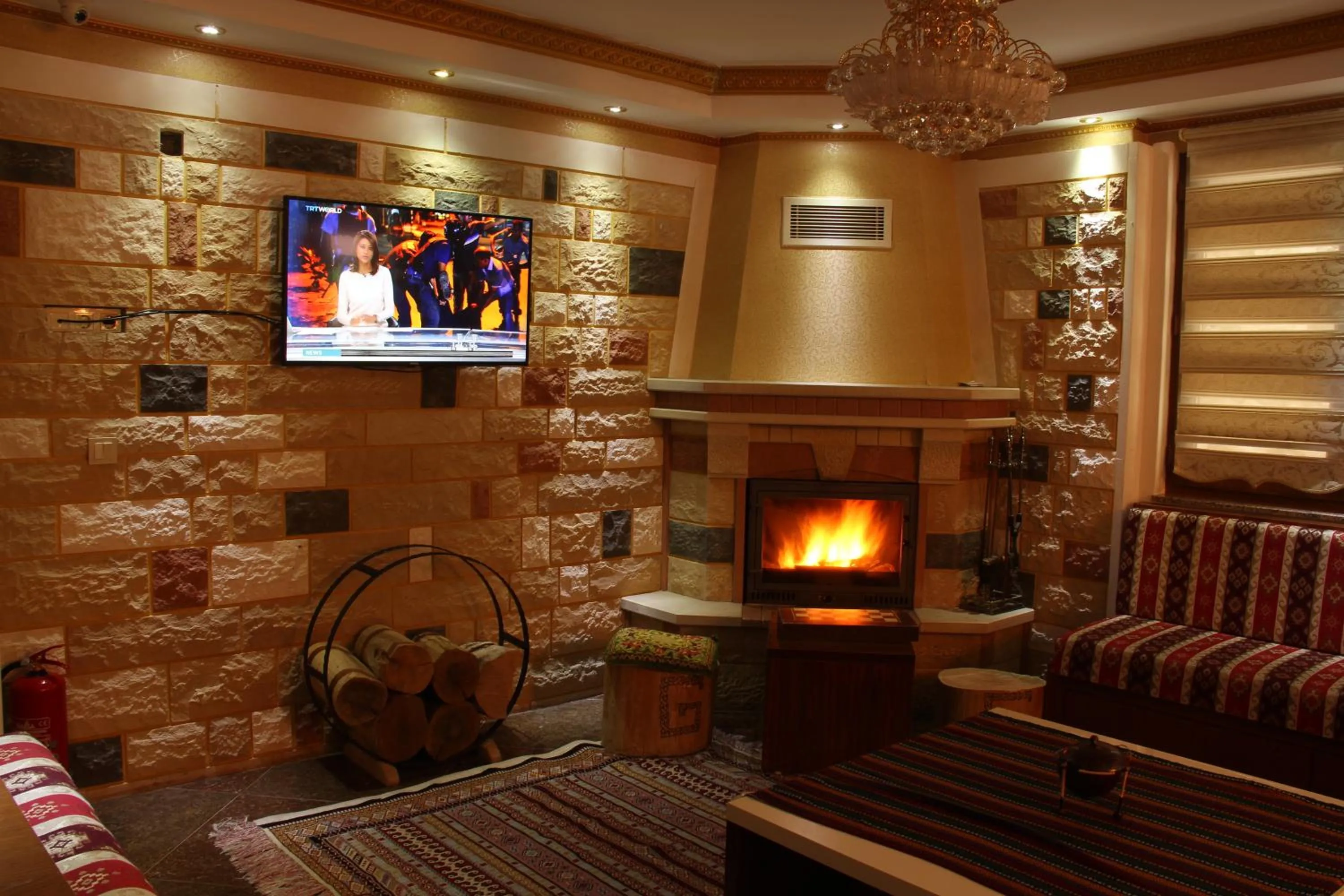 Living room in Gelgor Hotel