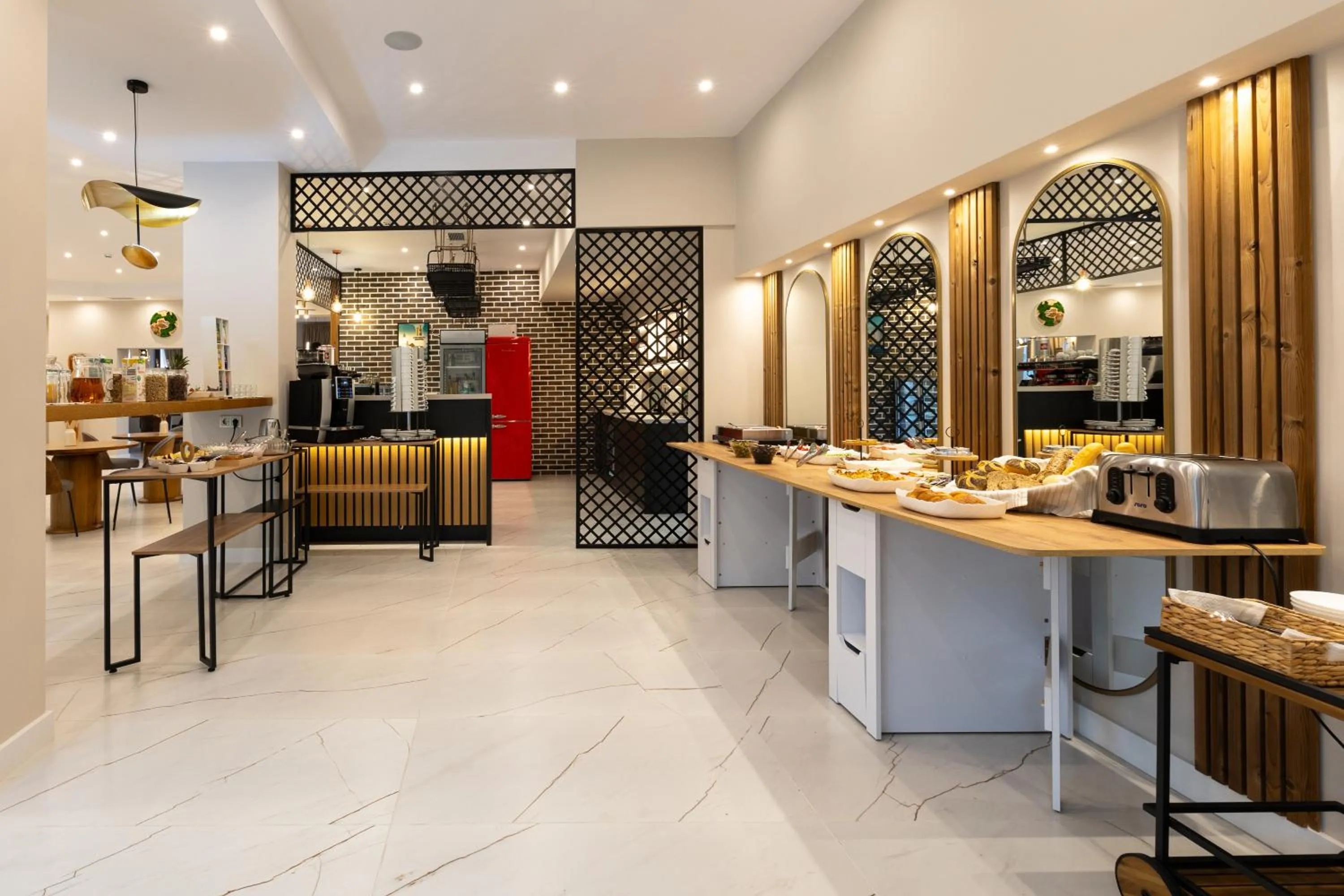 Buffet breakfast in Pirin Sense Apartment Complex