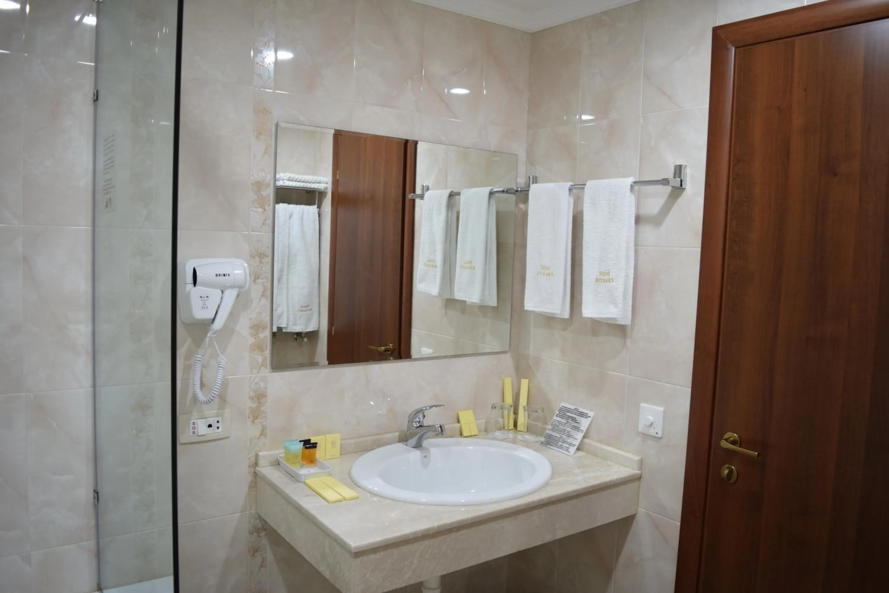 Shower in Artsakh Hotel