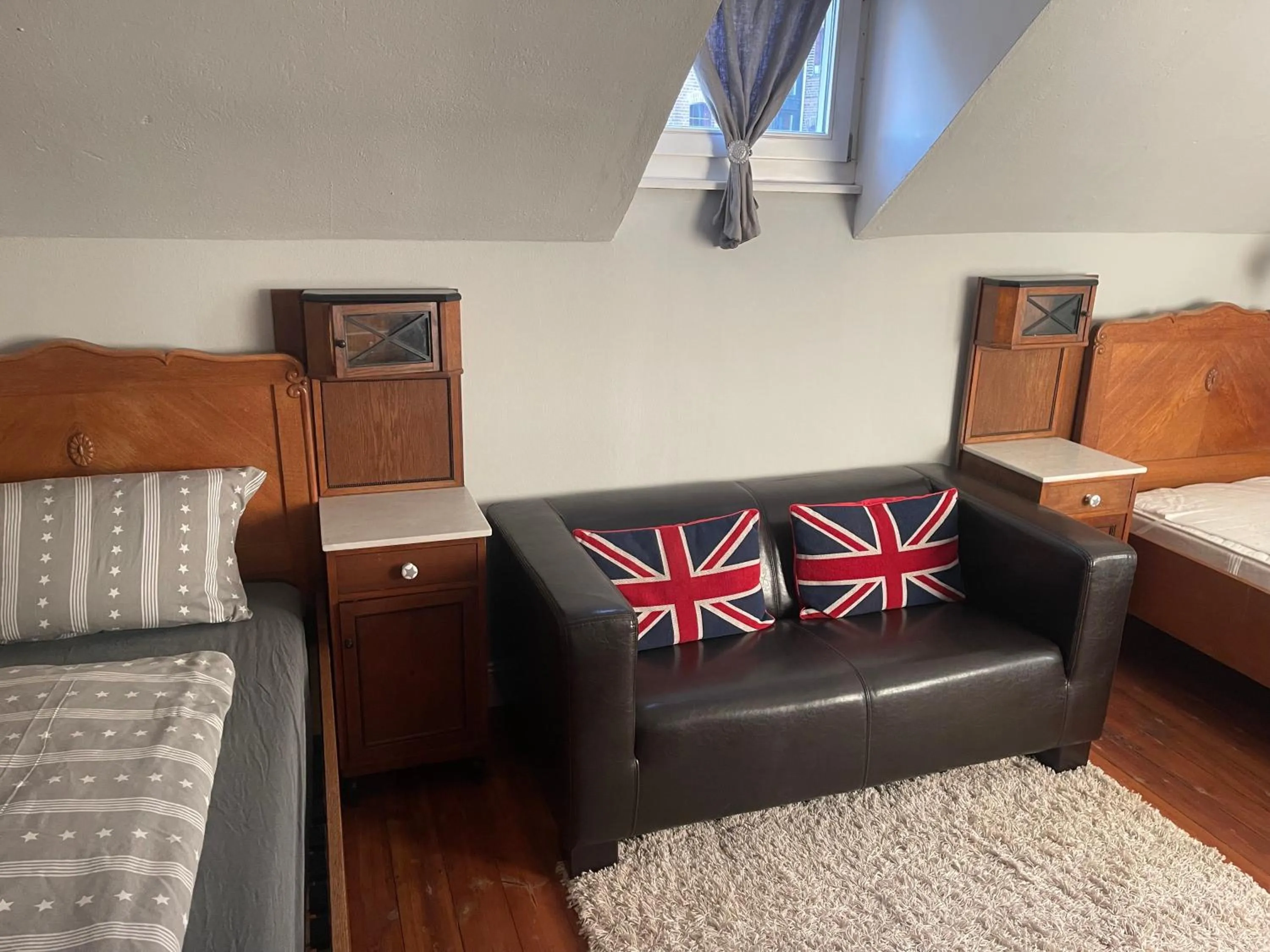 Bedroom, Bed in B&B Mühlenvilla am Bützower Hafen