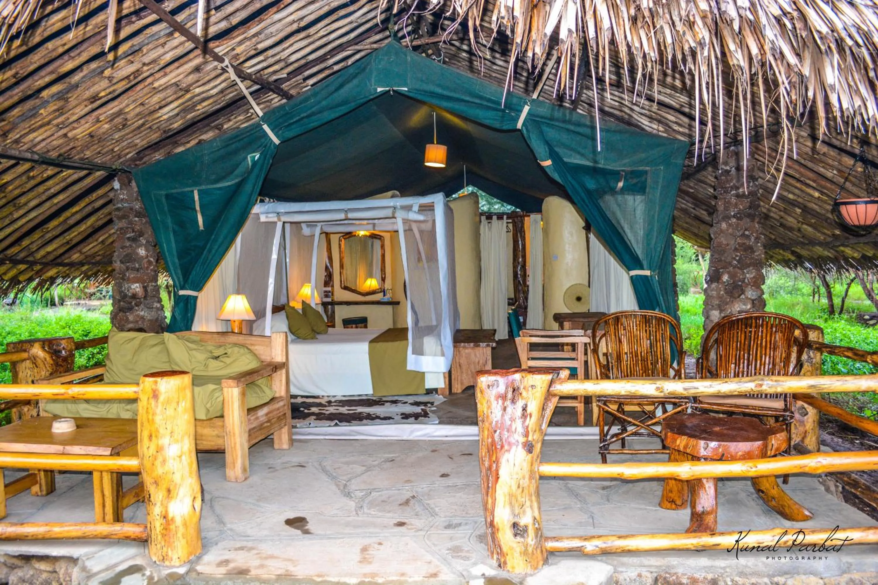Bedroom in Kibo Safari Camp